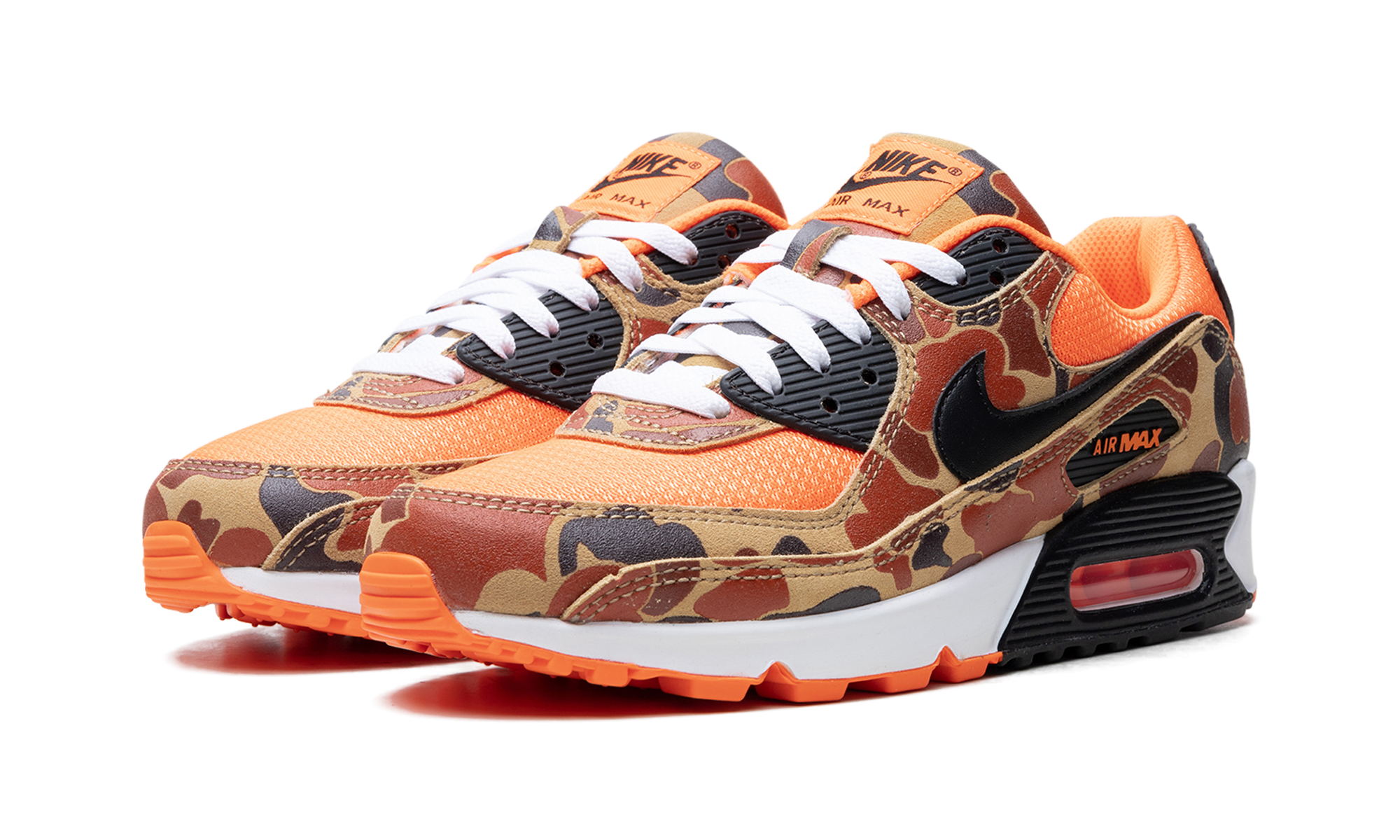 Nike Air Max 90 Orange Duck Camo CW4039 800