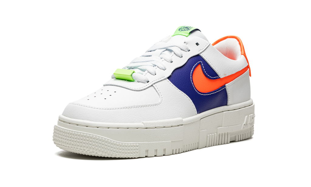 Nike AIR FORCE 1 LO PIXEL MNS WMNS White Concord Crimson DM8340 100