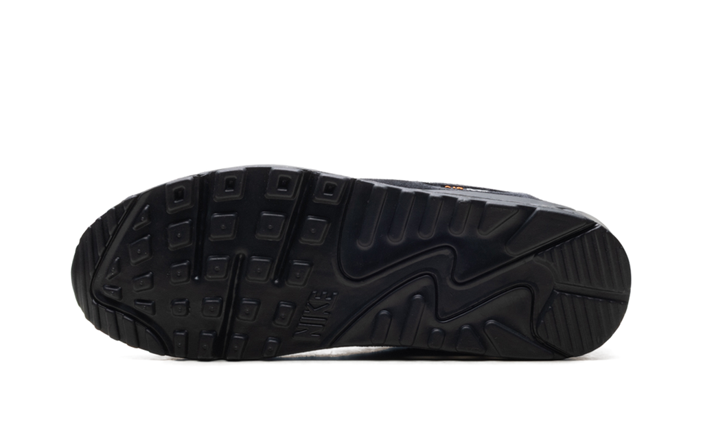 Nike Air Max 90 Black Metallic Cool Grey Orange DO6706 010