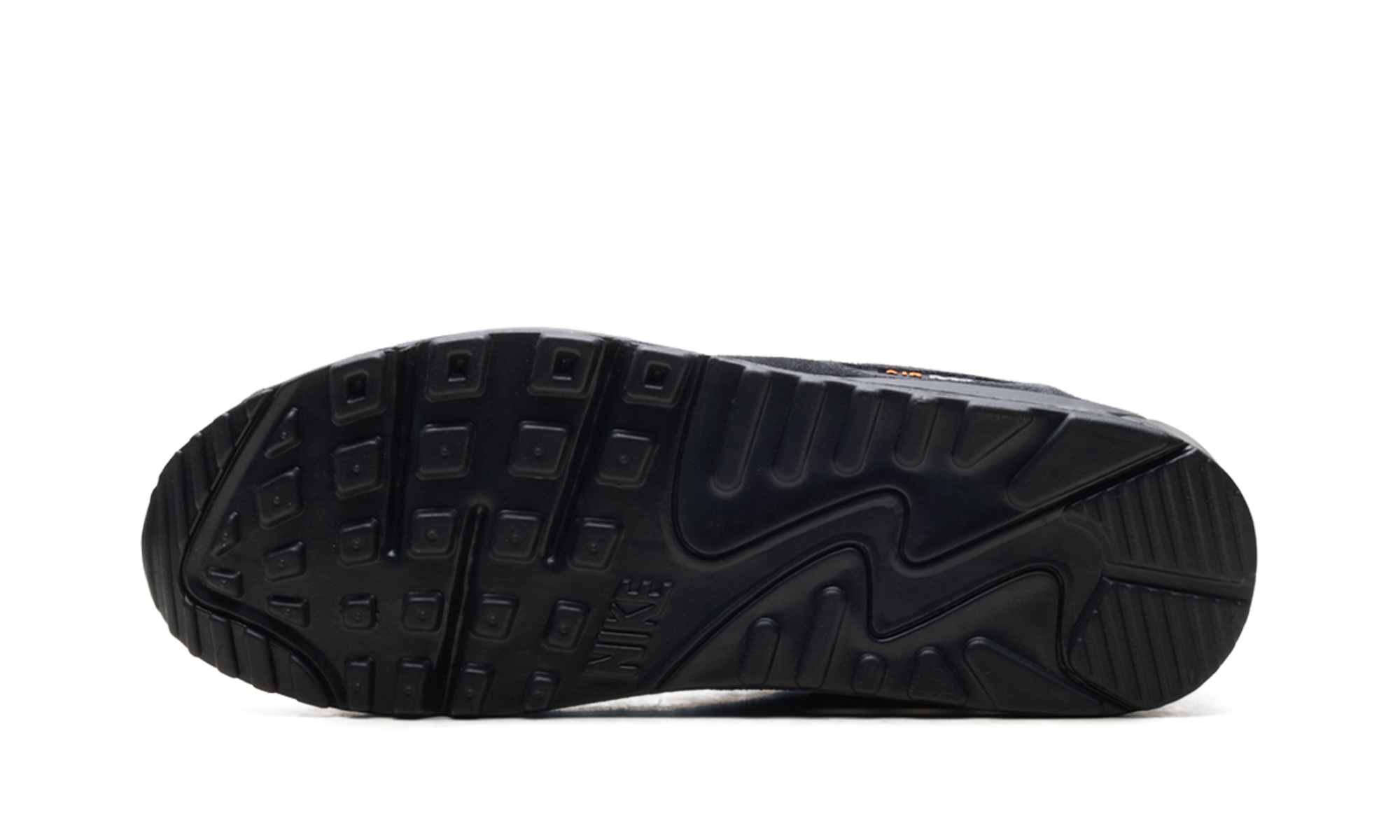 Nike Air Max 90 Black Metallic Cool Grey Orange DO6706 010