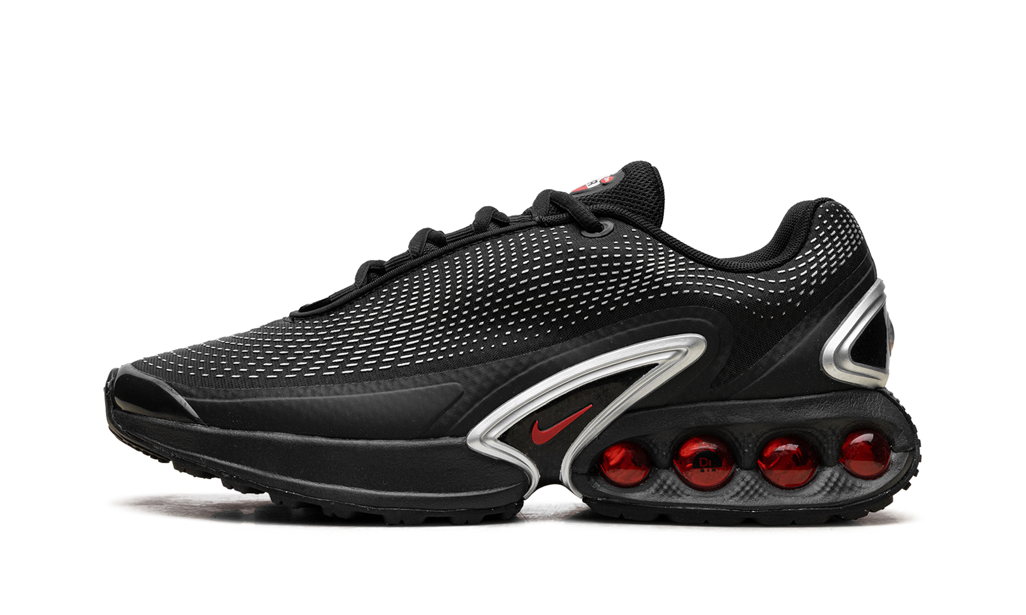 Nike Air Max Dn Black Metallic Silver Red DV3337 016