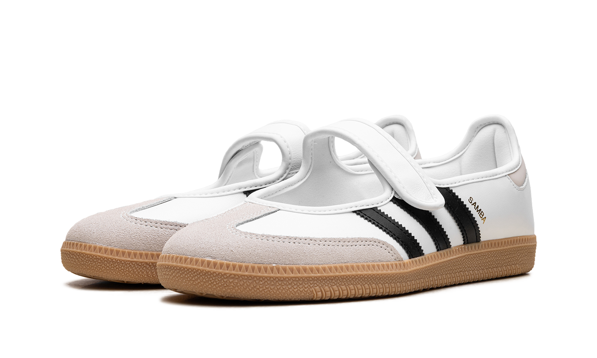 Adidas Samba Jane White Black Gum JR1402