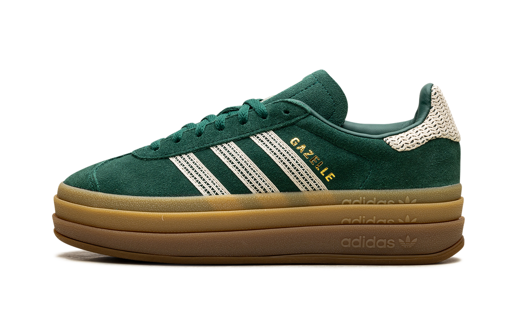 Adidas Gazelle Bold WMNS Collegiate Green White Gold JS3358