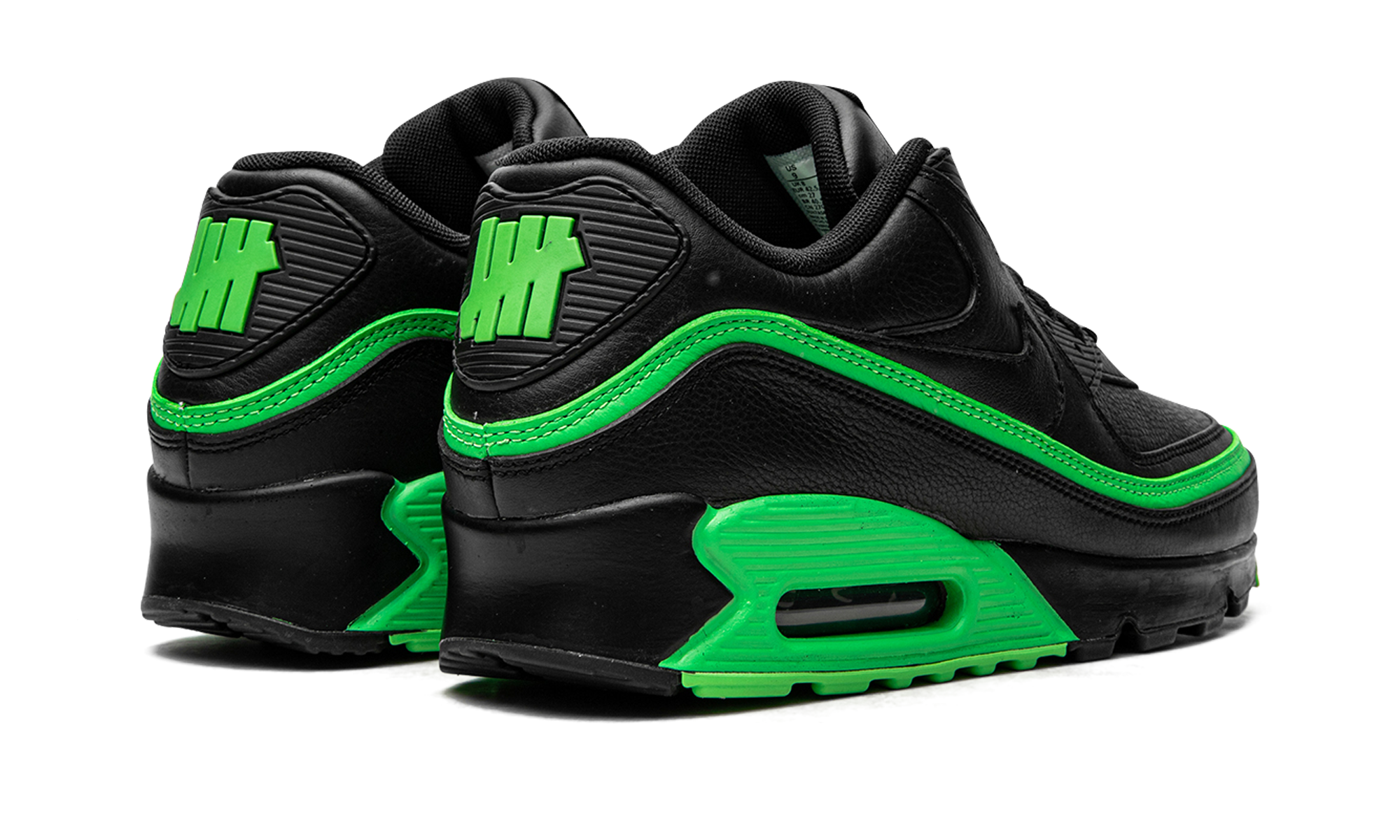 Nike Air Max 90 / UNDFTD Undefeated Black/Green CJ7197 004