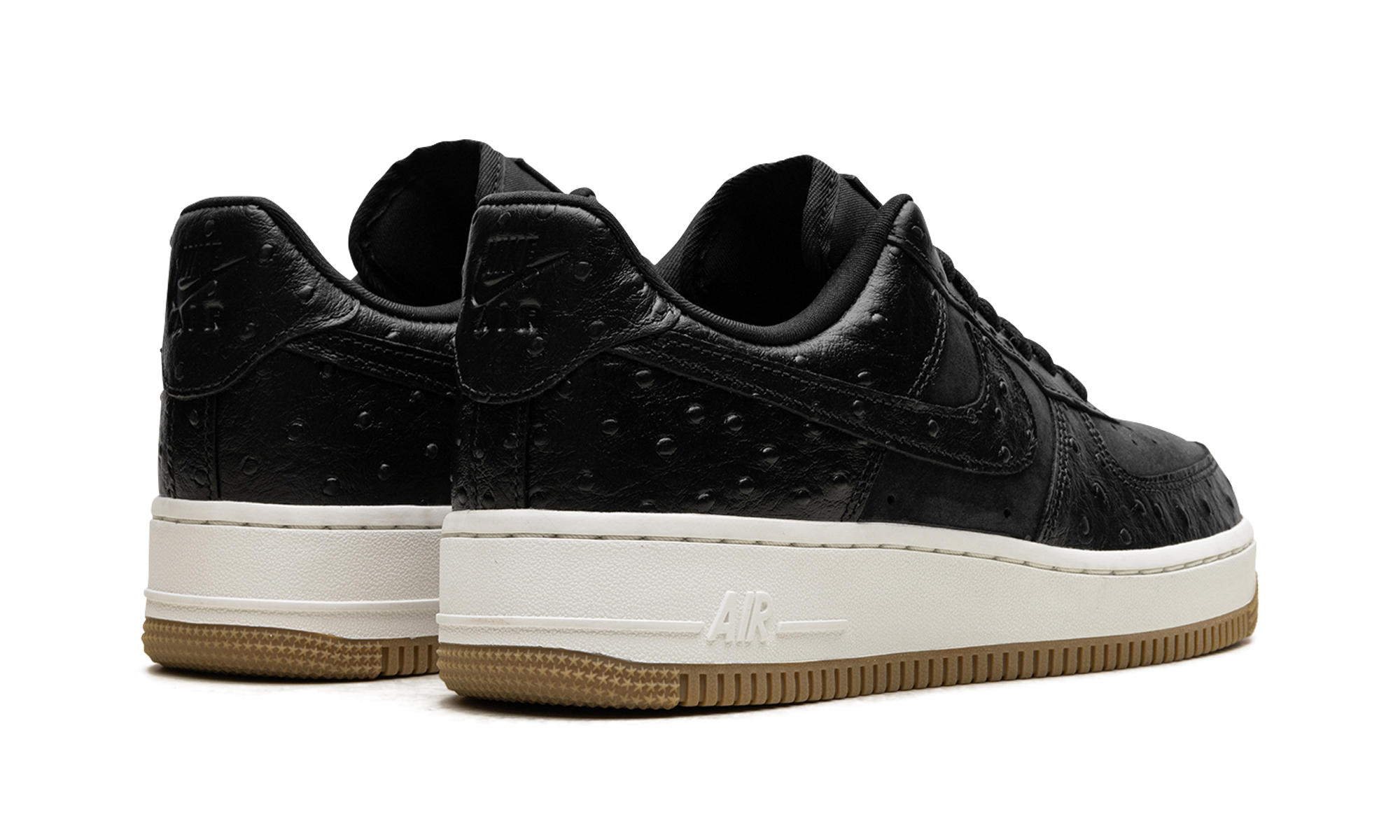 Nike Air Force 1 Low '07 WMNS Black Ostrich DZ2708 002