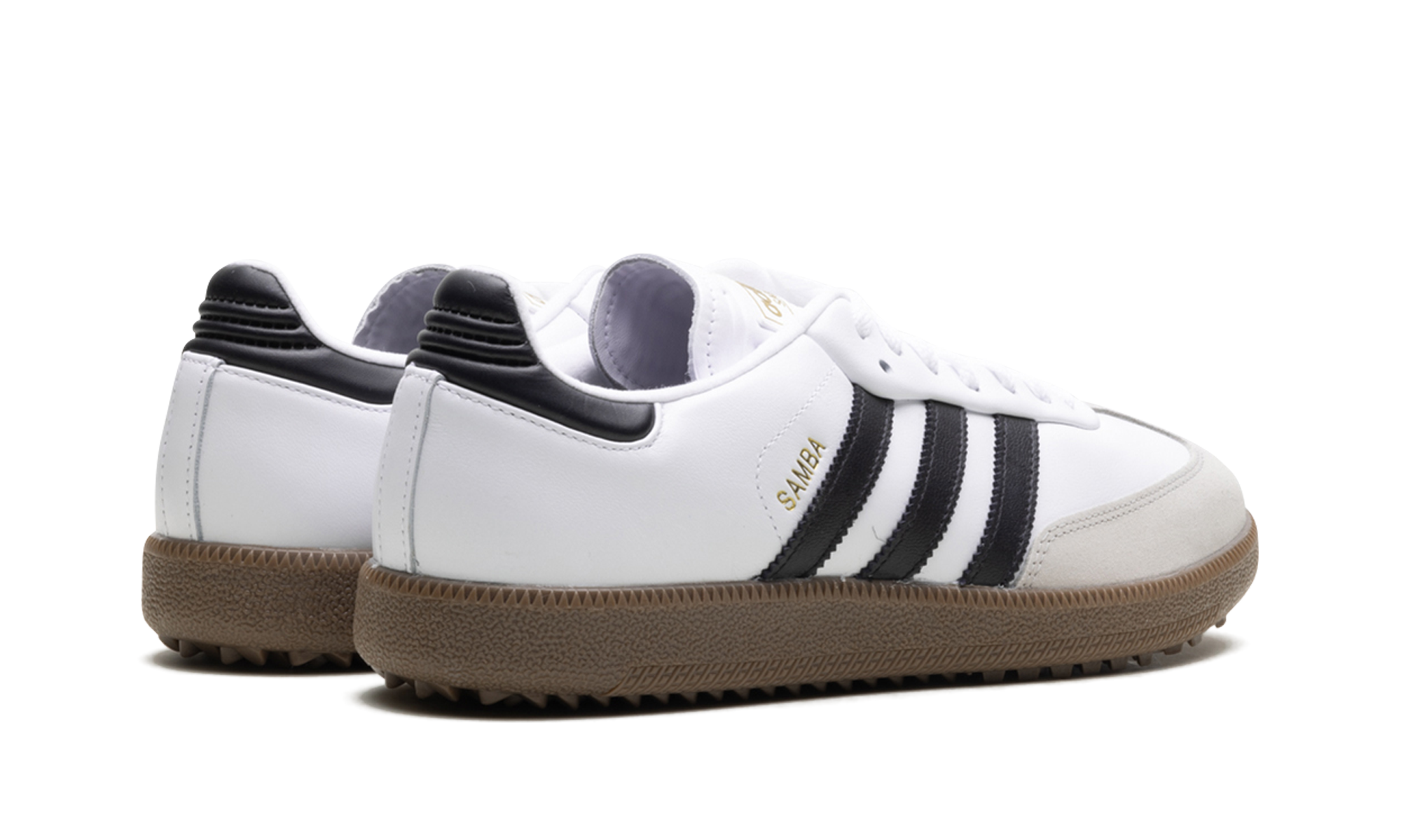 Adidas Samba Spikeless Golf White Black Gum JH6149