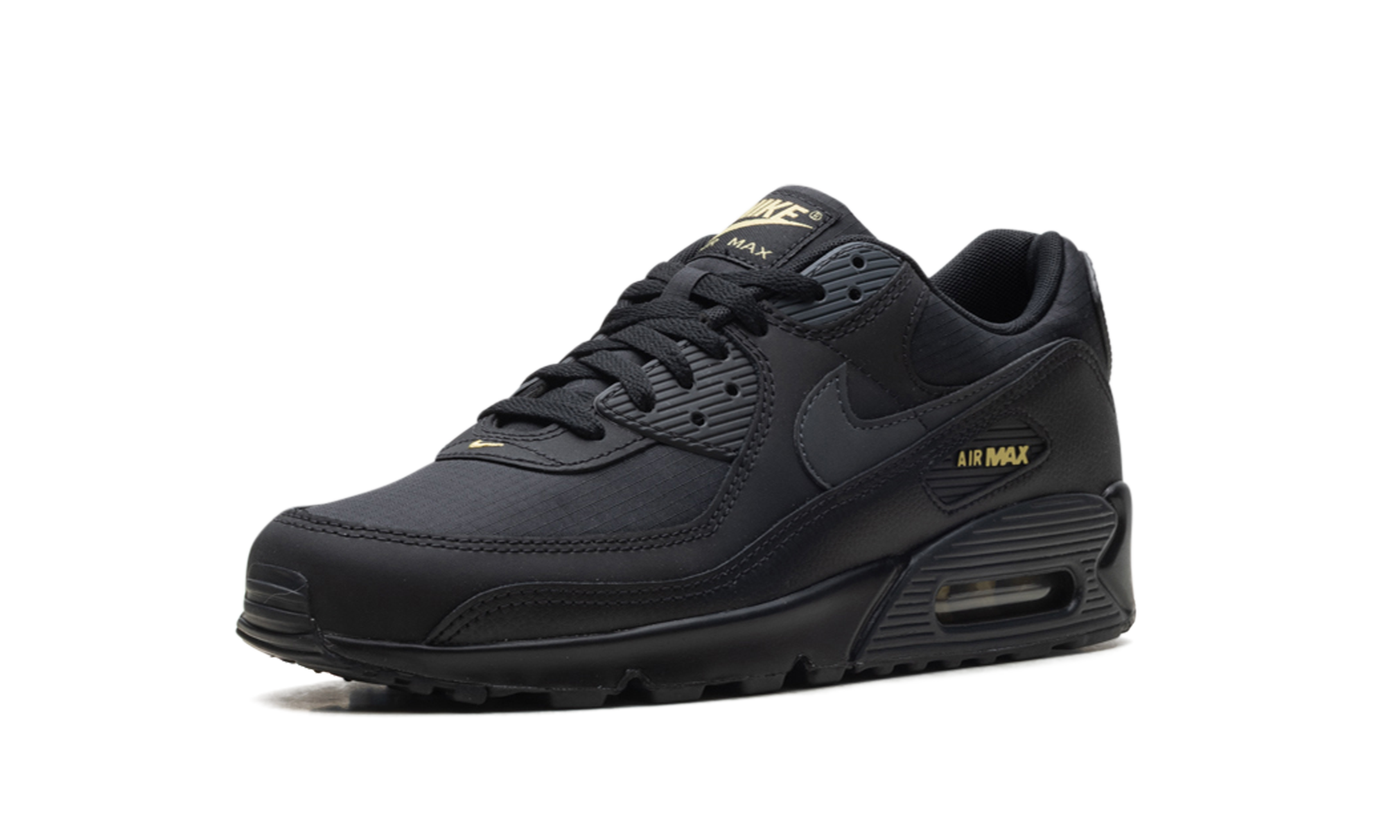 Nike Air Max 90 Black Buff Gold IB7680 001
