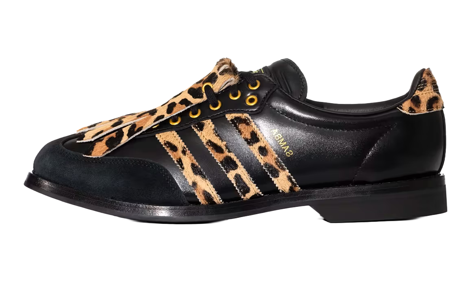 Adidas Samba Bowling Shoe Leopard Black KK2824
