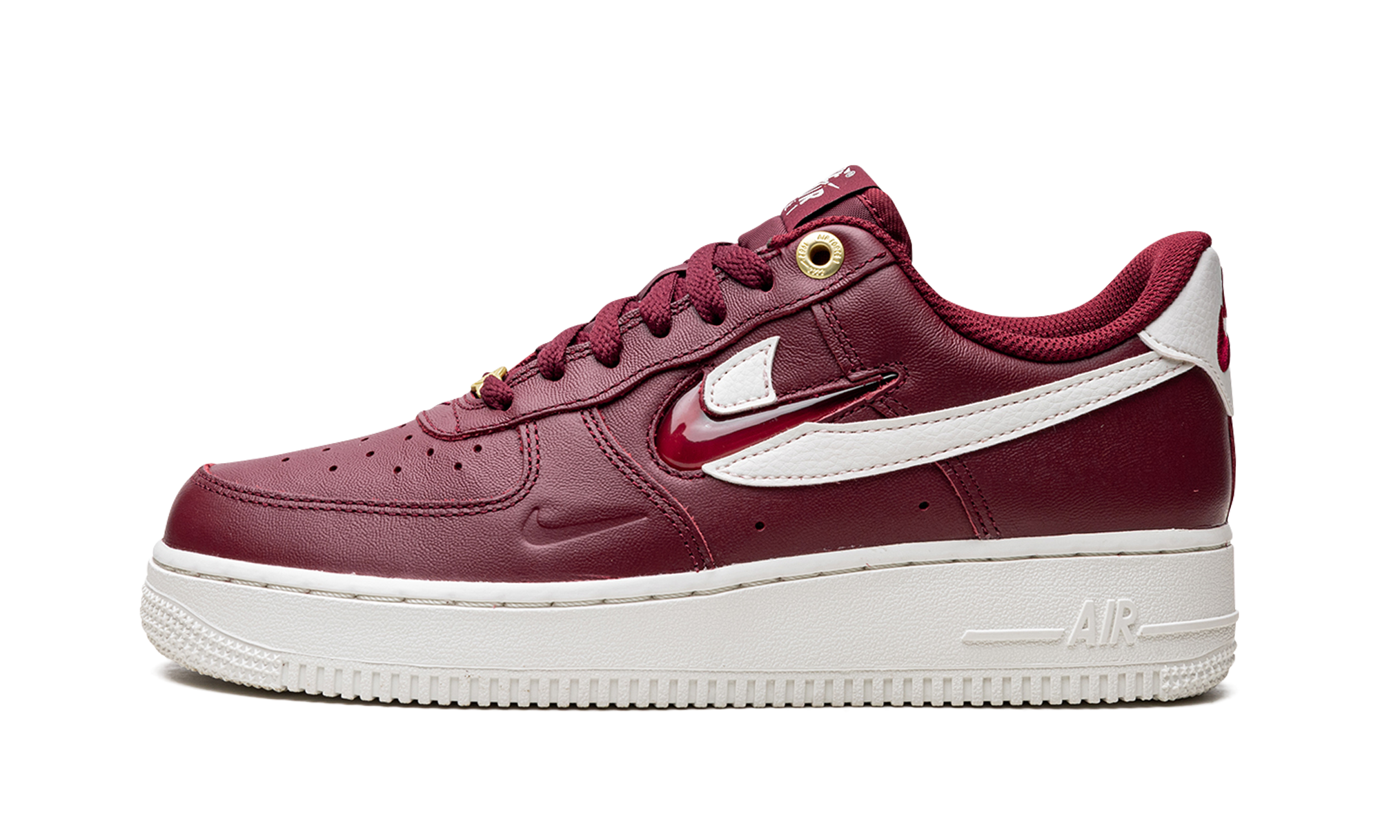 Nike AIR FORCE 1 LO WMNS Logo Pack - Deep Red DZ5616 600