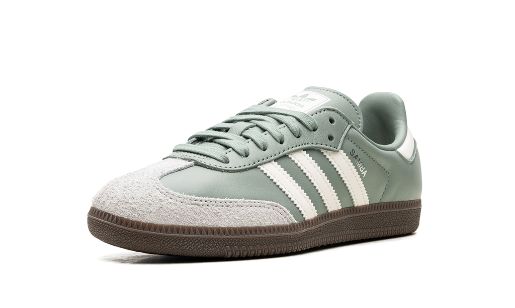 Adidas Samba OG Silver Green Chalk White JI1866