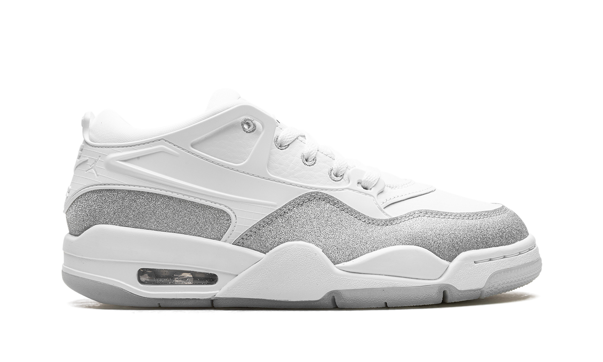 Air Jordan 4 RM WMNS White Metallic Silver HQ3441 111