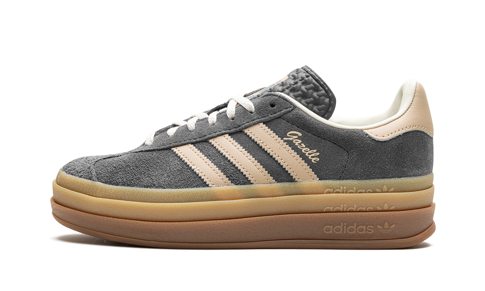 Adidas GAZELLE BOLD WMNS GREY MAGIC BEIGE GUM IE0428