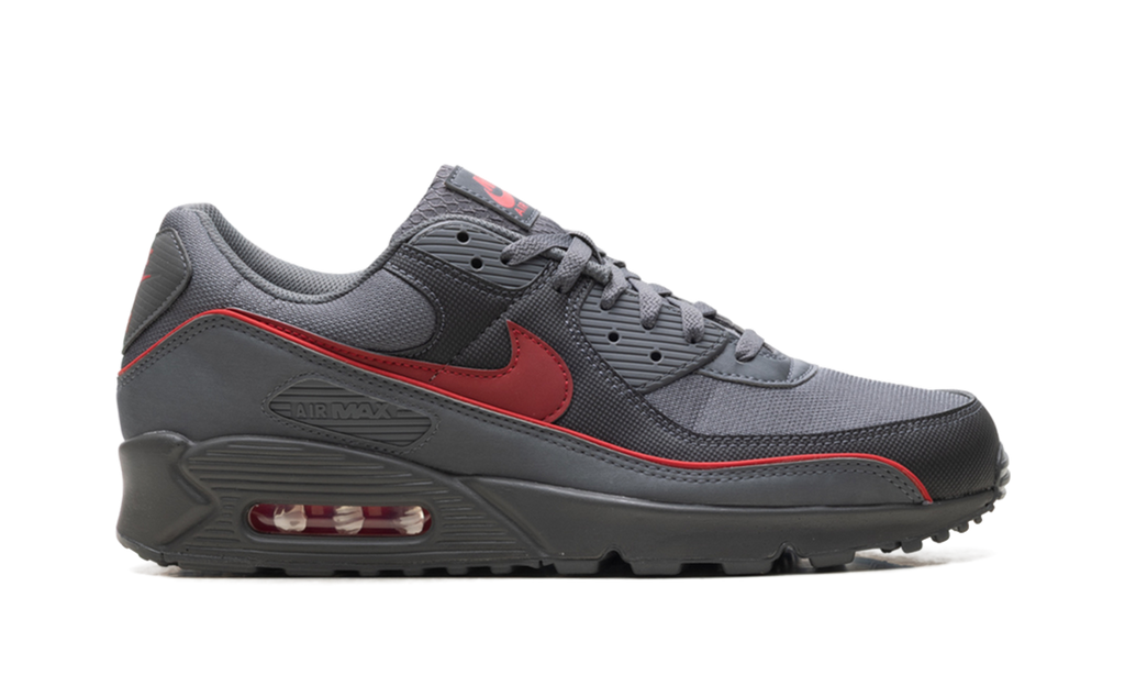 Nike Air Max 90 Premium Iron Grey University Red HV4517 001
