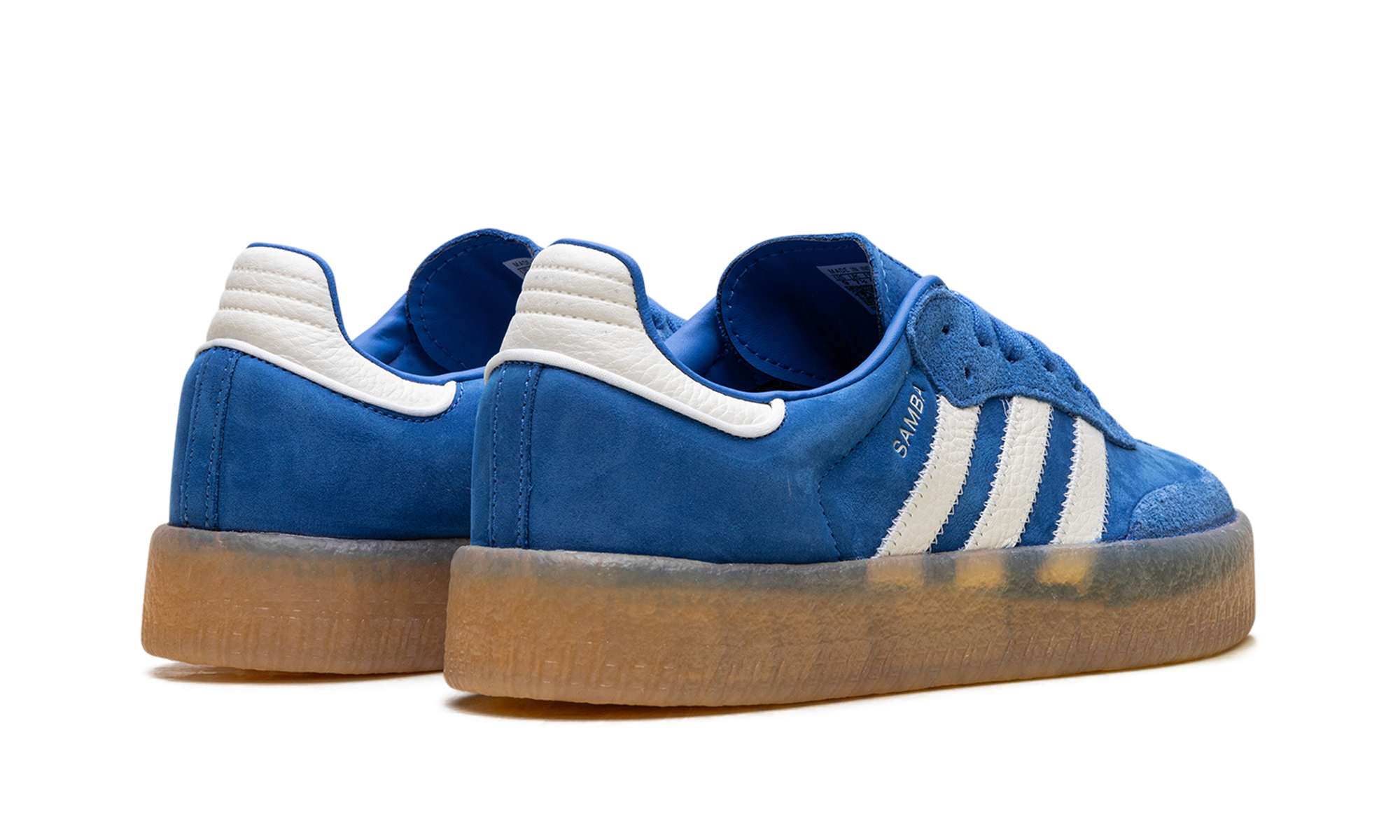 Adidas Sambae WMNS Cloud White Silver Metallic Gum JI2743