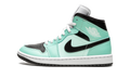 AIR JORDAN 1 MID WMNS Aqua Black BQ6472 300