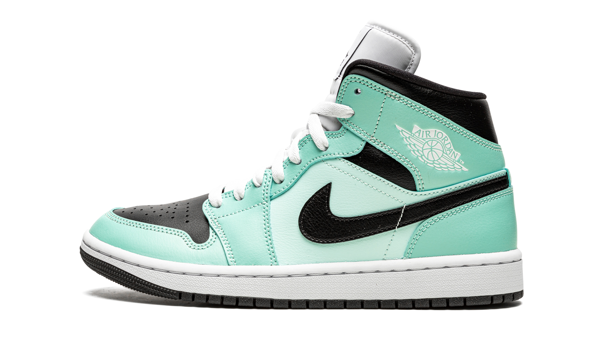 AIR JORDAN 1 MID WMNS Aqua Black BQ6472 300