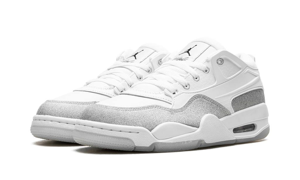 Air Jordan 4 RM WMNS White Metallic Silver HQ3441 111