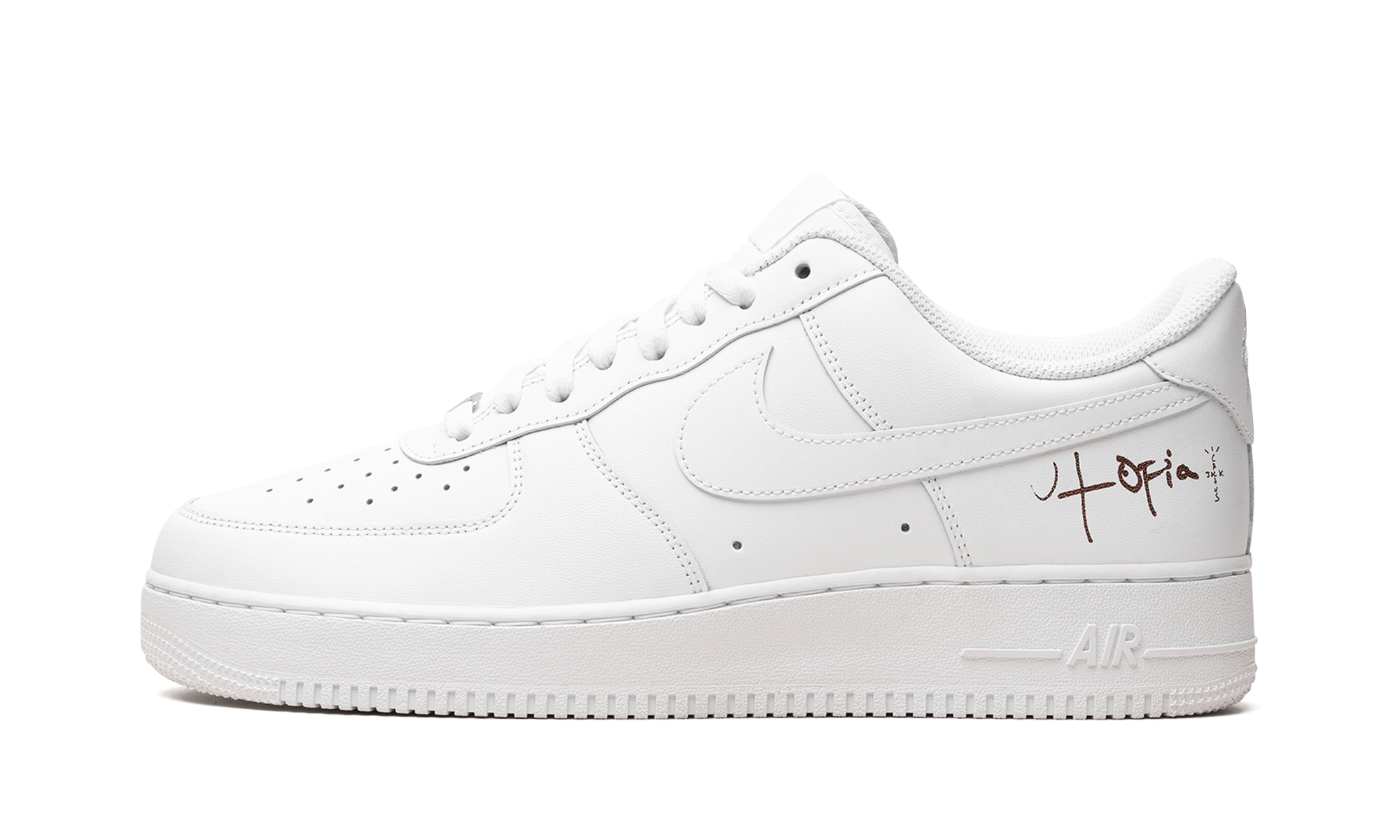 Nike Air Force 1 Low '07 Travis Scott Cactus Jack Utopia Edition -White CW2288 111 Utopia