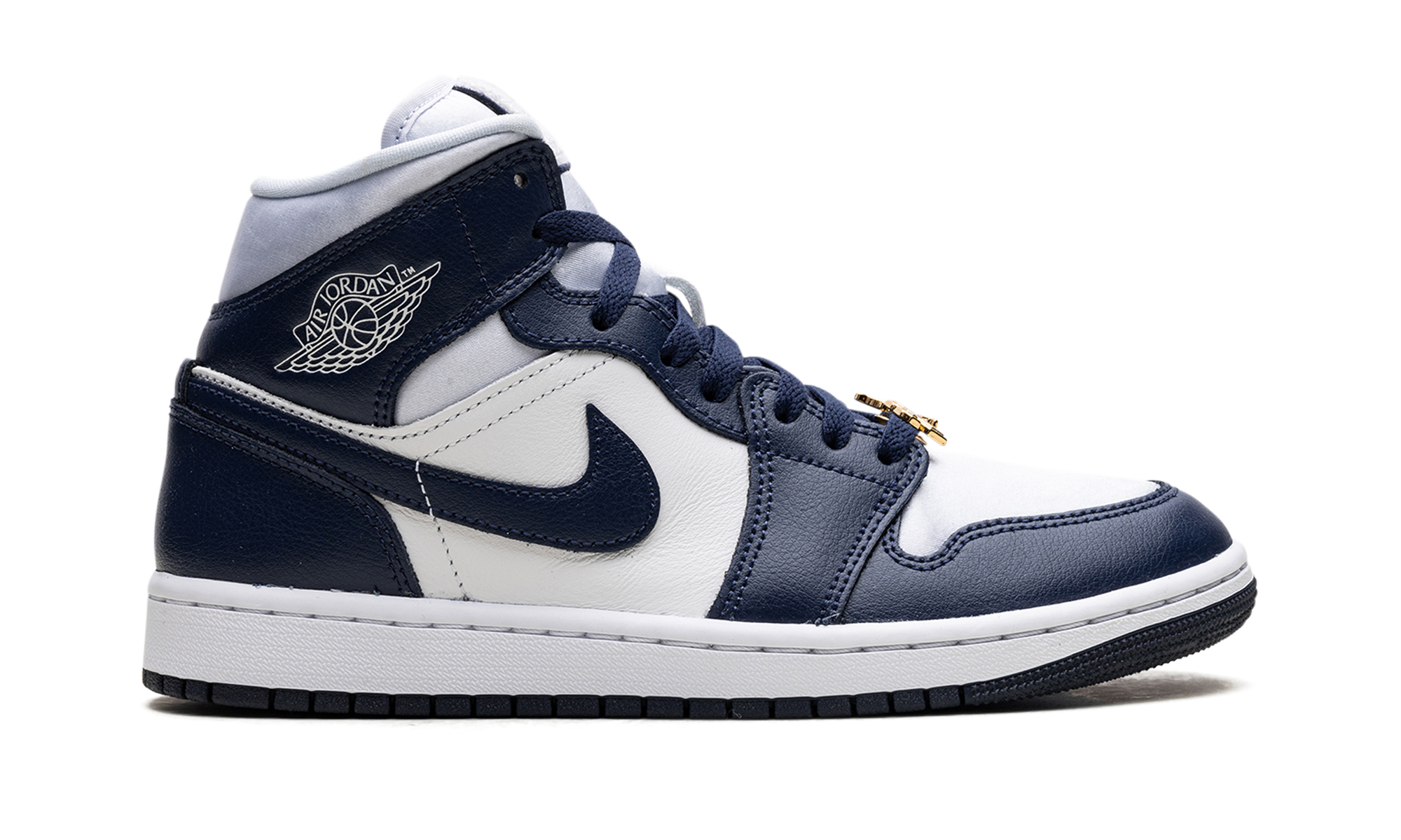Jordan 1 Mid WMNS Football Grey White Midnight Navy FZ8777 044