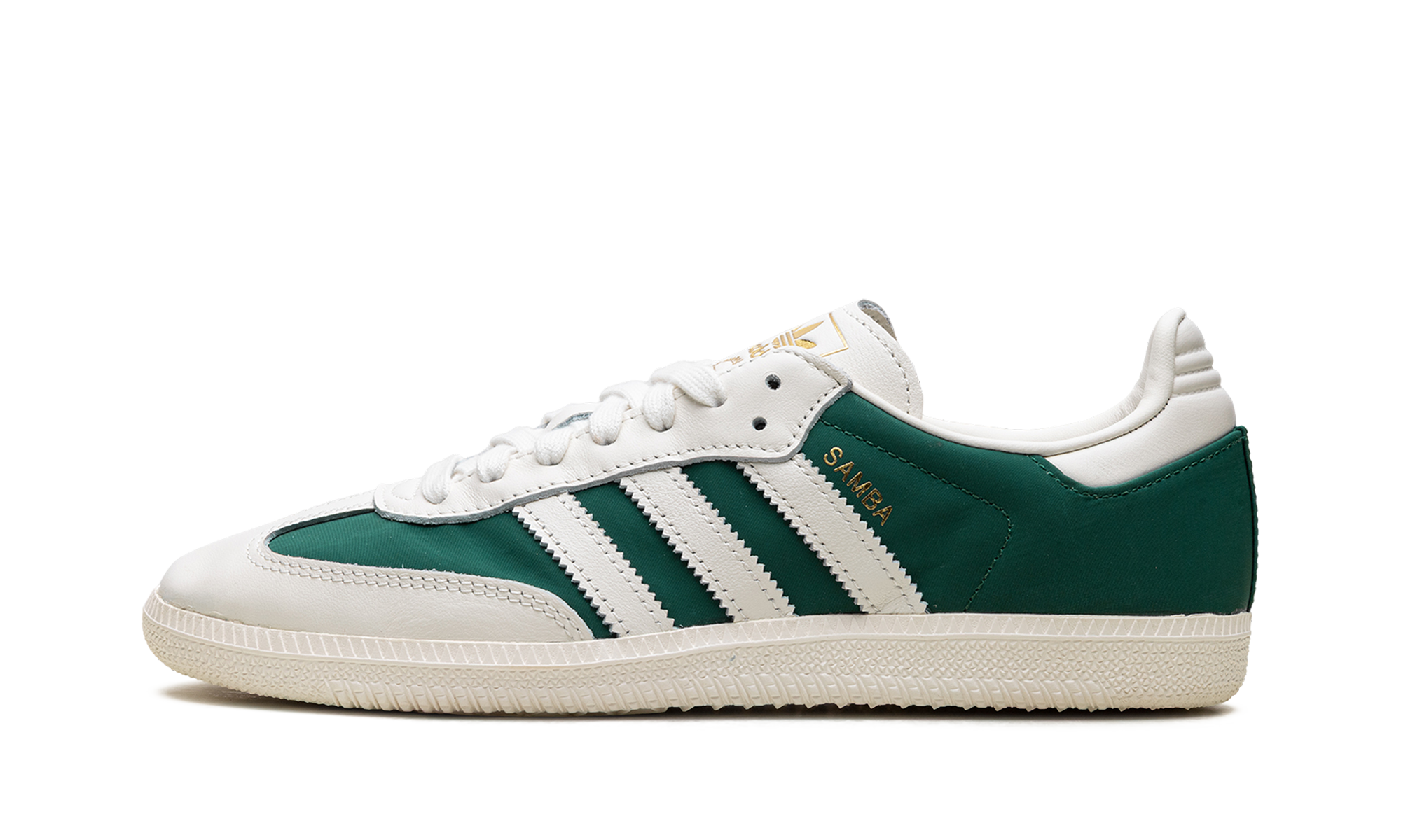 Adidas Samba OG Off White Collegiate Green JI3205