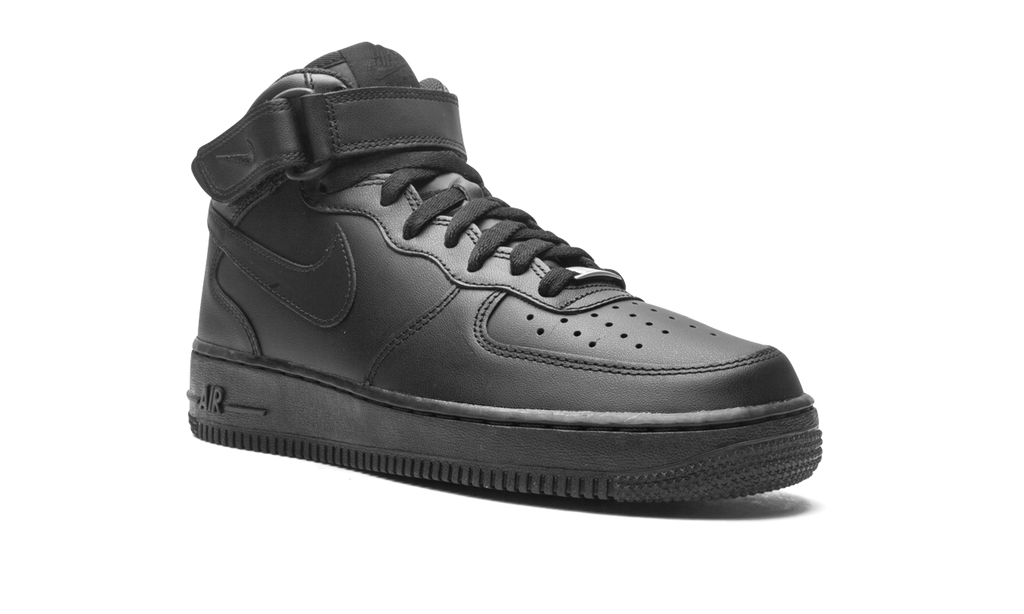 Nike Air Force 1 Mid '07 2021 Release Triple Black CW2289 001