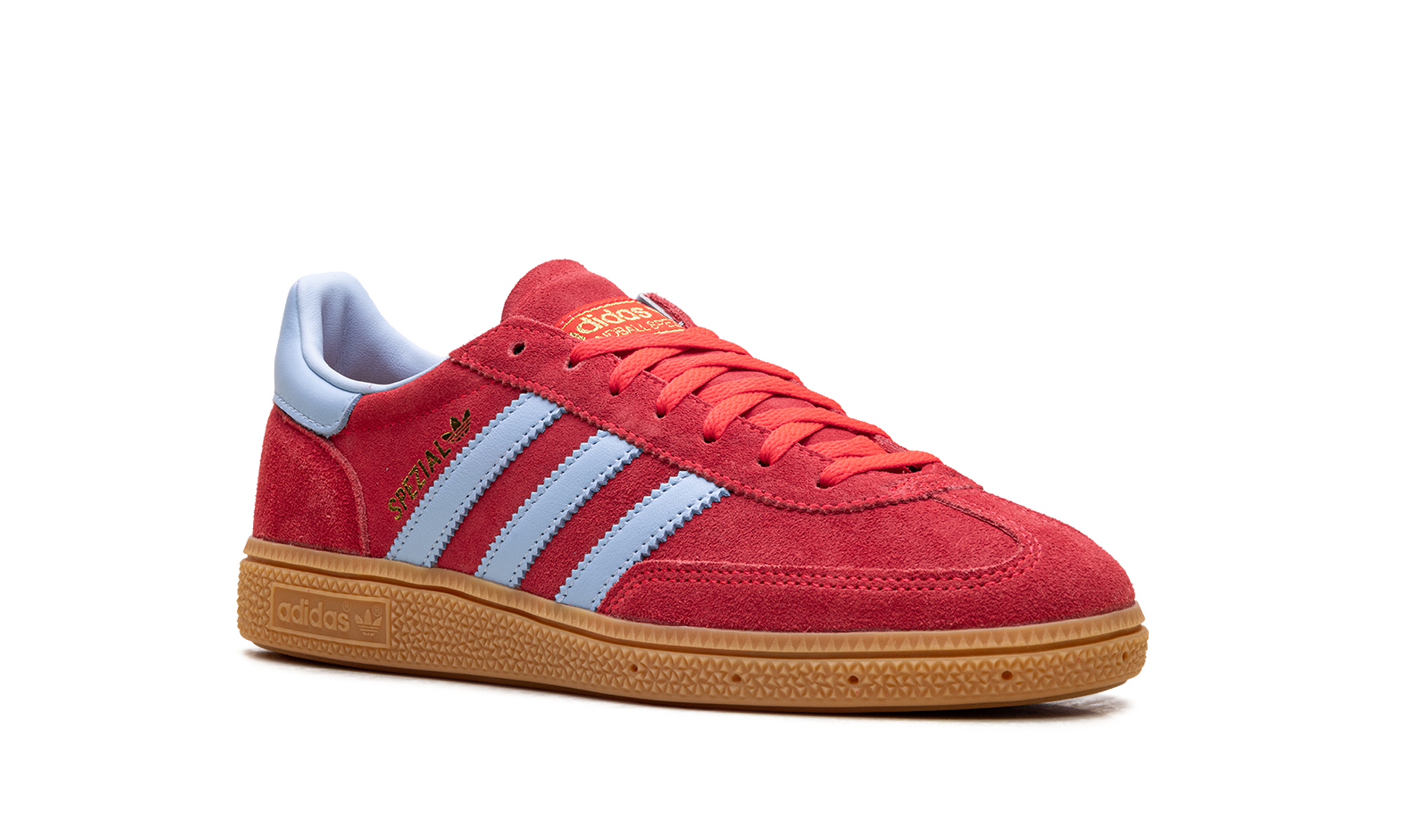 Adidas Handball Spezial WMNS Lucid Red Glow Blue Gum JR3607
