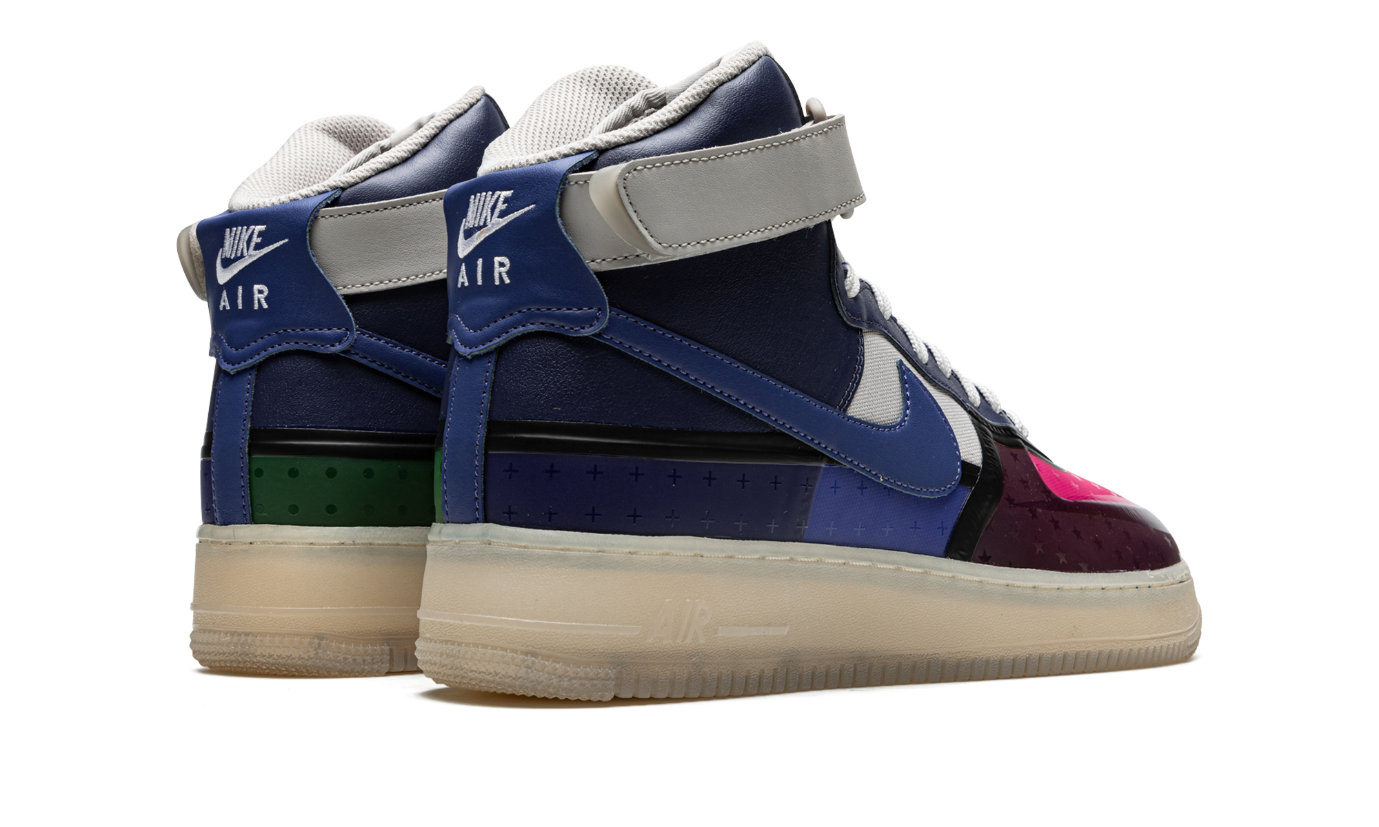 Nike Air Force 1 High '07 Premium Thunder Blue Pink Prime DV1015 437