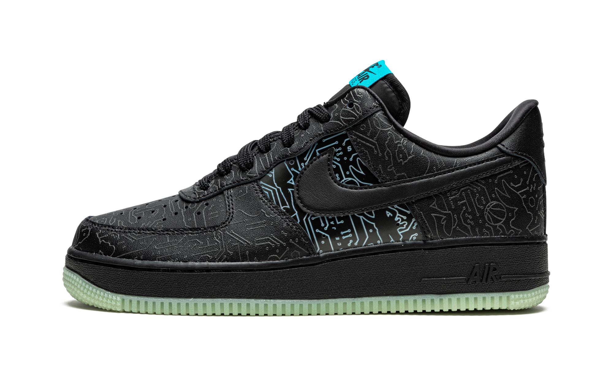 Nike Air Force 1 Low Space Jam - Computer Chip DH5354 001