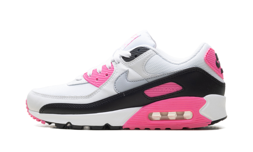 Nike Air Max 90 WMNS White Pink Glow Wolf Grey IM4613 100