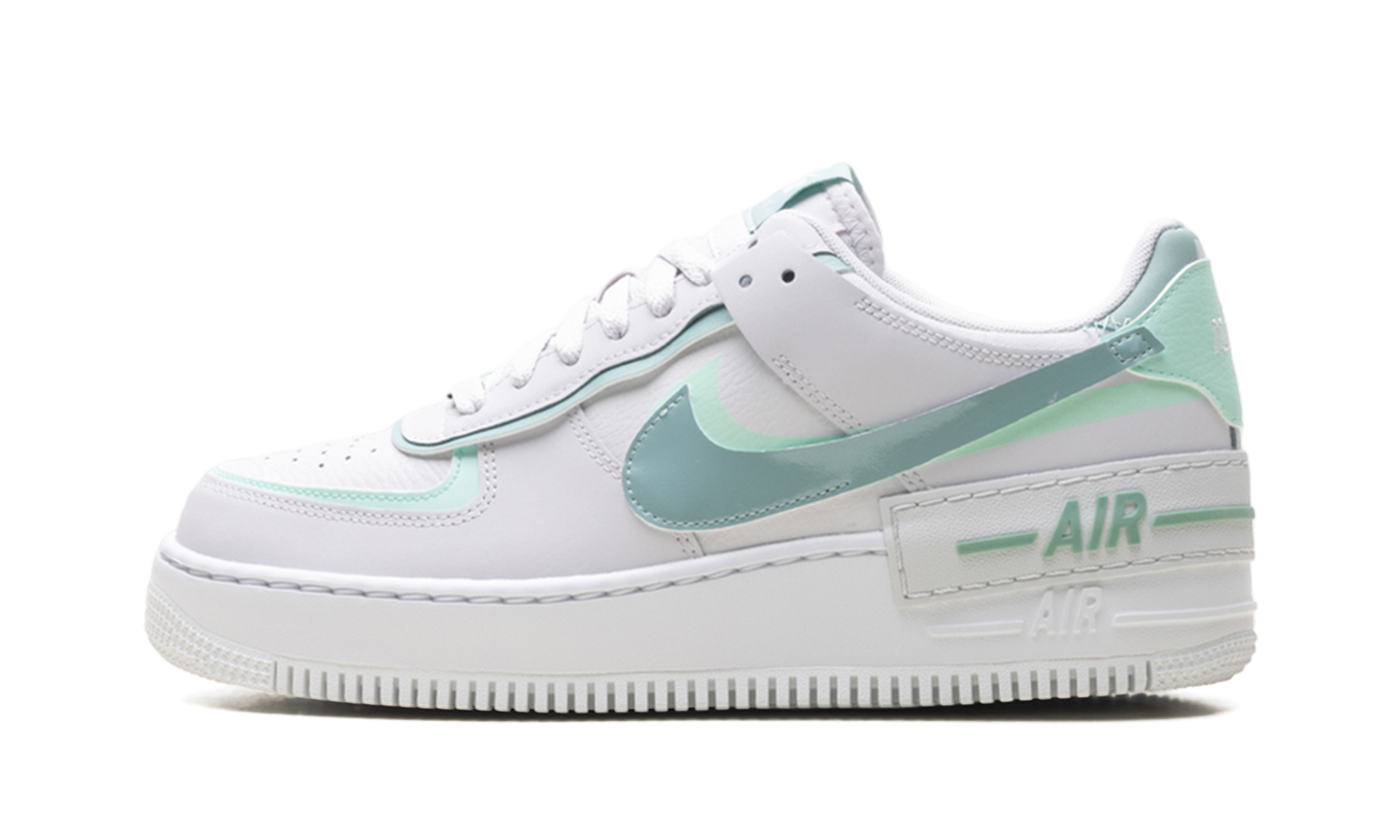 Nike Air Force 1 Shadow Low WMNS Vast Grey/Cannon Mint Foam CI0919 005
