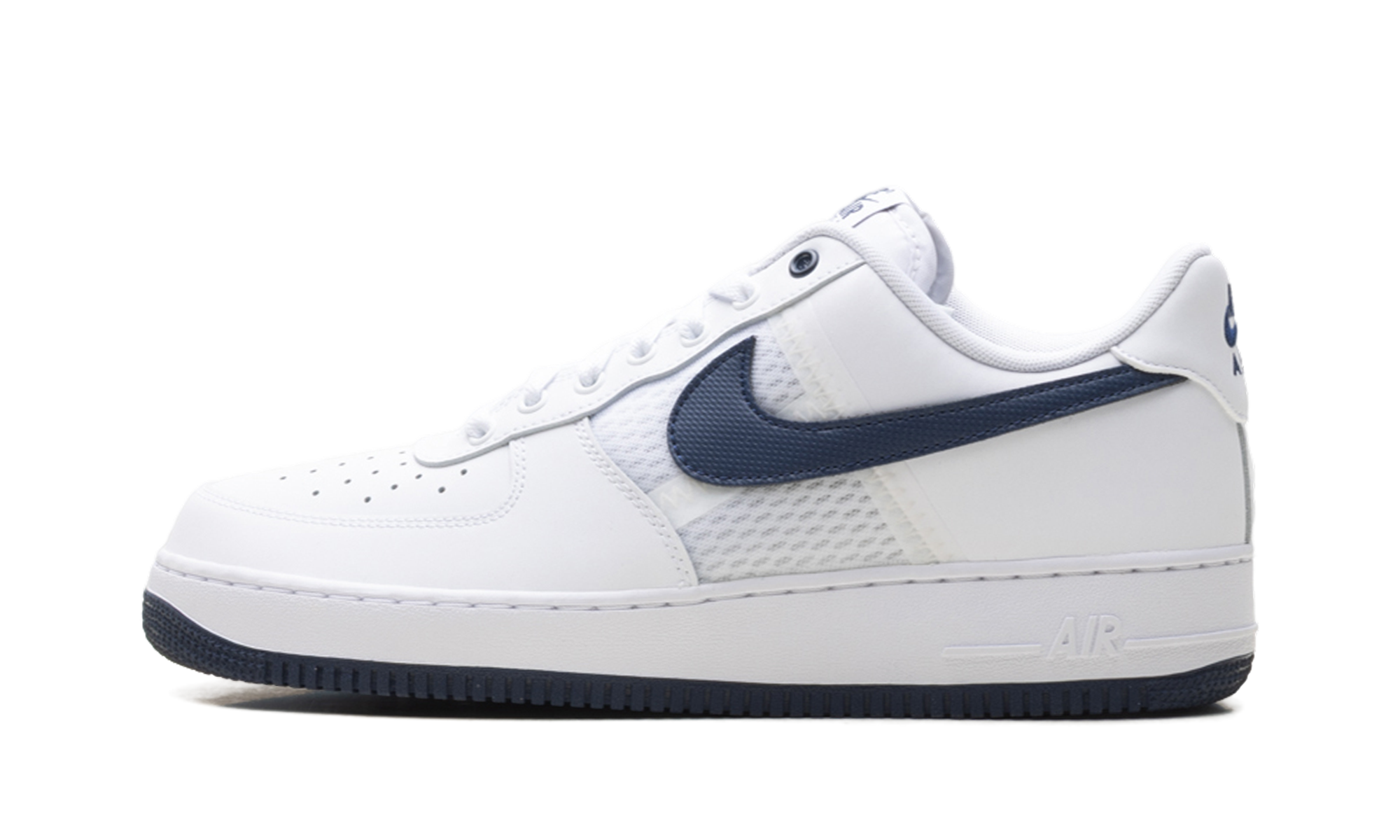 Nike Air Force 1 Low '07 LV8 SE Mesh Tape White Midnight Navy IH4462 100