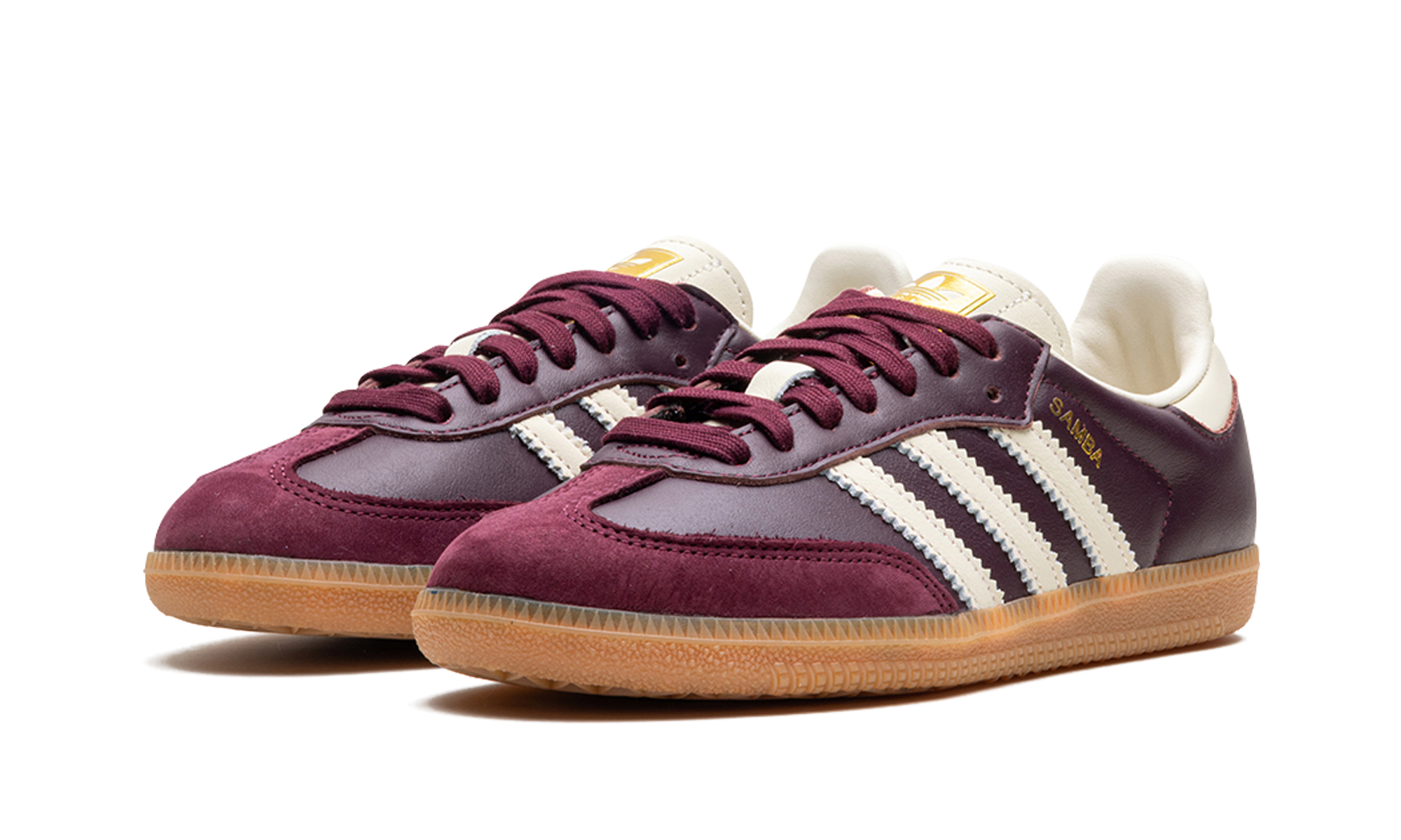 Adidas SAMBA OG WMNS Maroon / Cream White ID0477