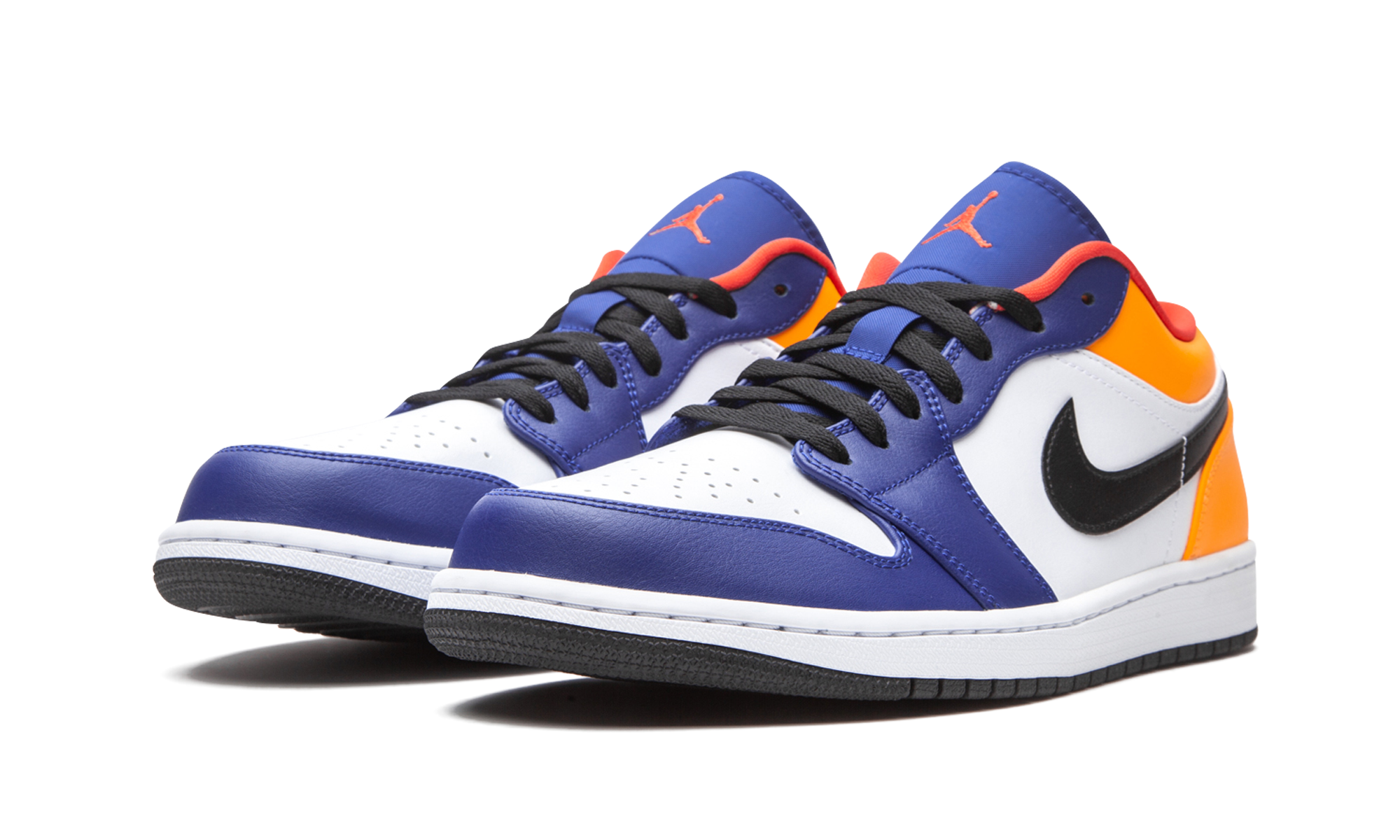Air Jordan 1 Low Deep Royal / Yellow 553558 123