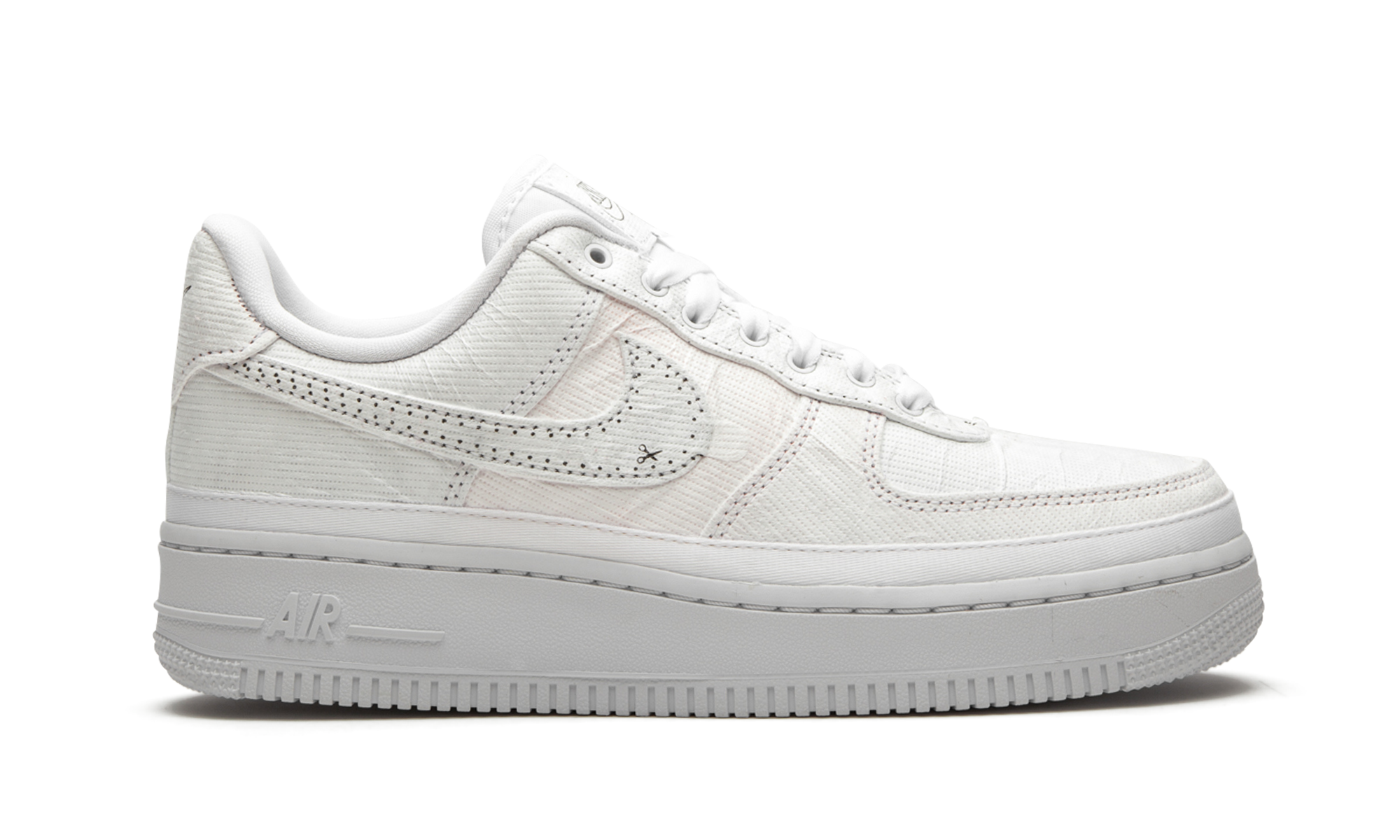 Nike AIR FORCE 1 LO LX WMNS Reveal - Black Swoosh CJ1650 100