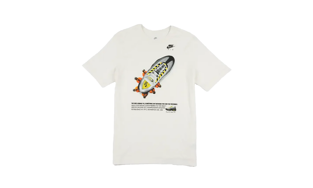 Nike NSW Air Max 95 Graphic Tee Sail HQ9277 100