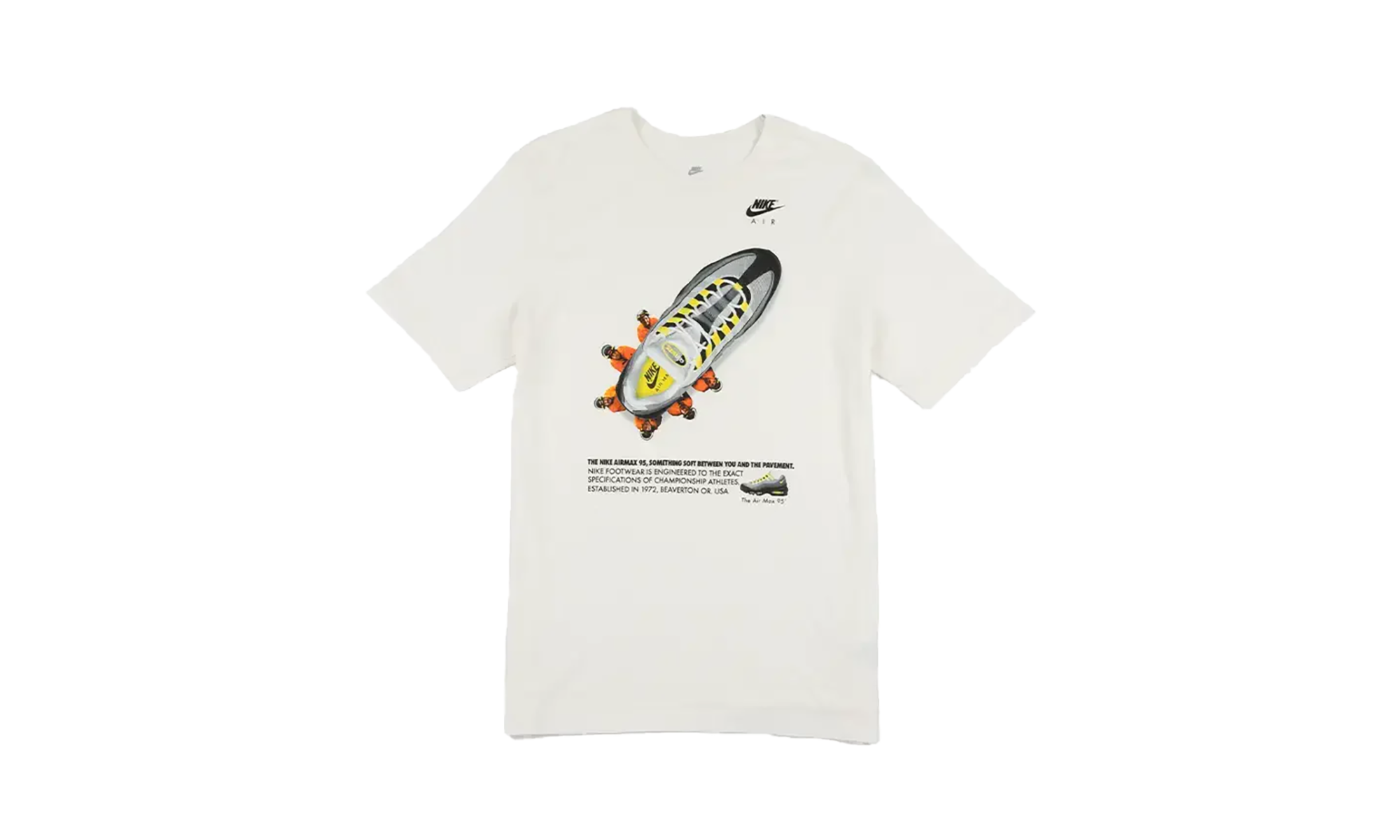 Nike NSW Air Max 95 Graphic Tee Sail HQ9277 100