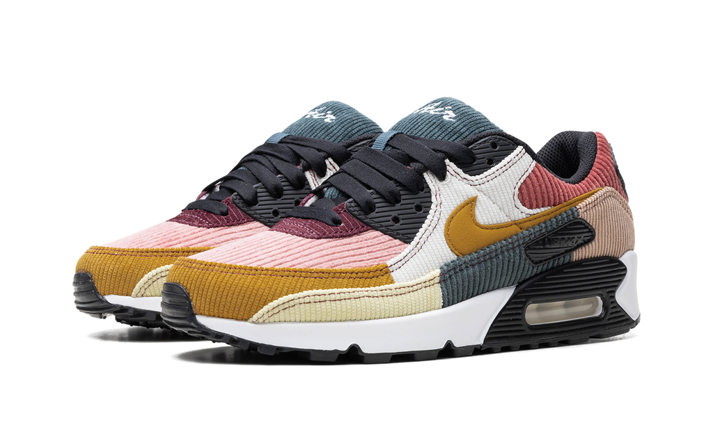 Nike AIR MAX 90 WMNS Multi-Color Corduroy FB8455 001