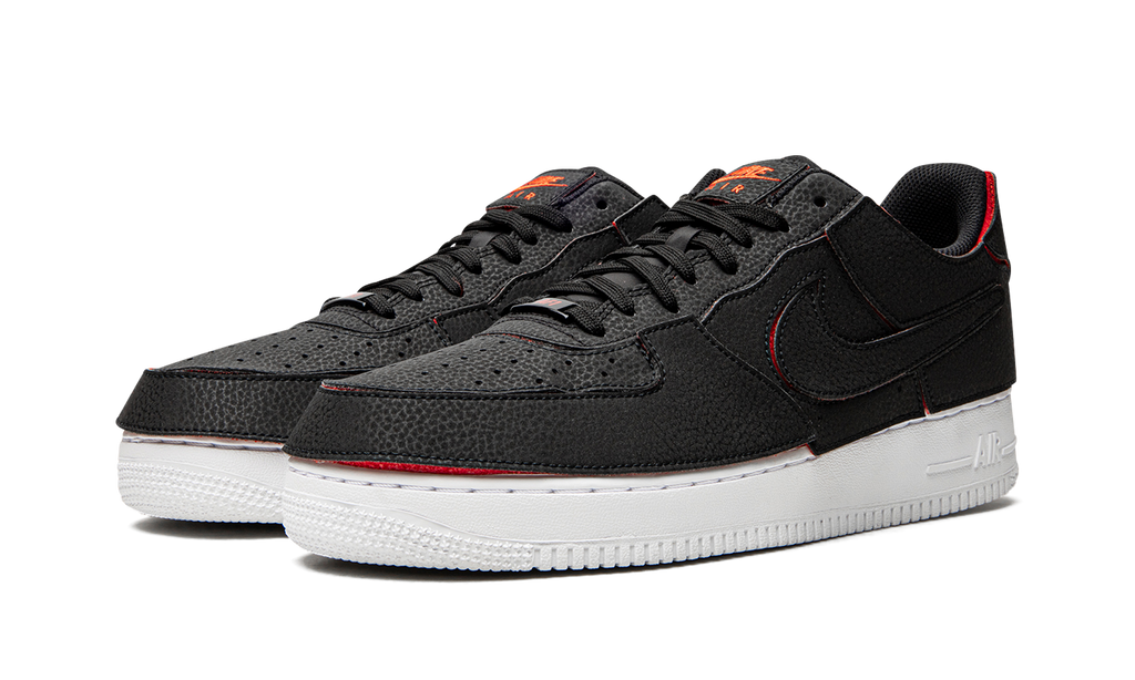 Nike Air Force 1/1 Black Chile Red DD2429 001