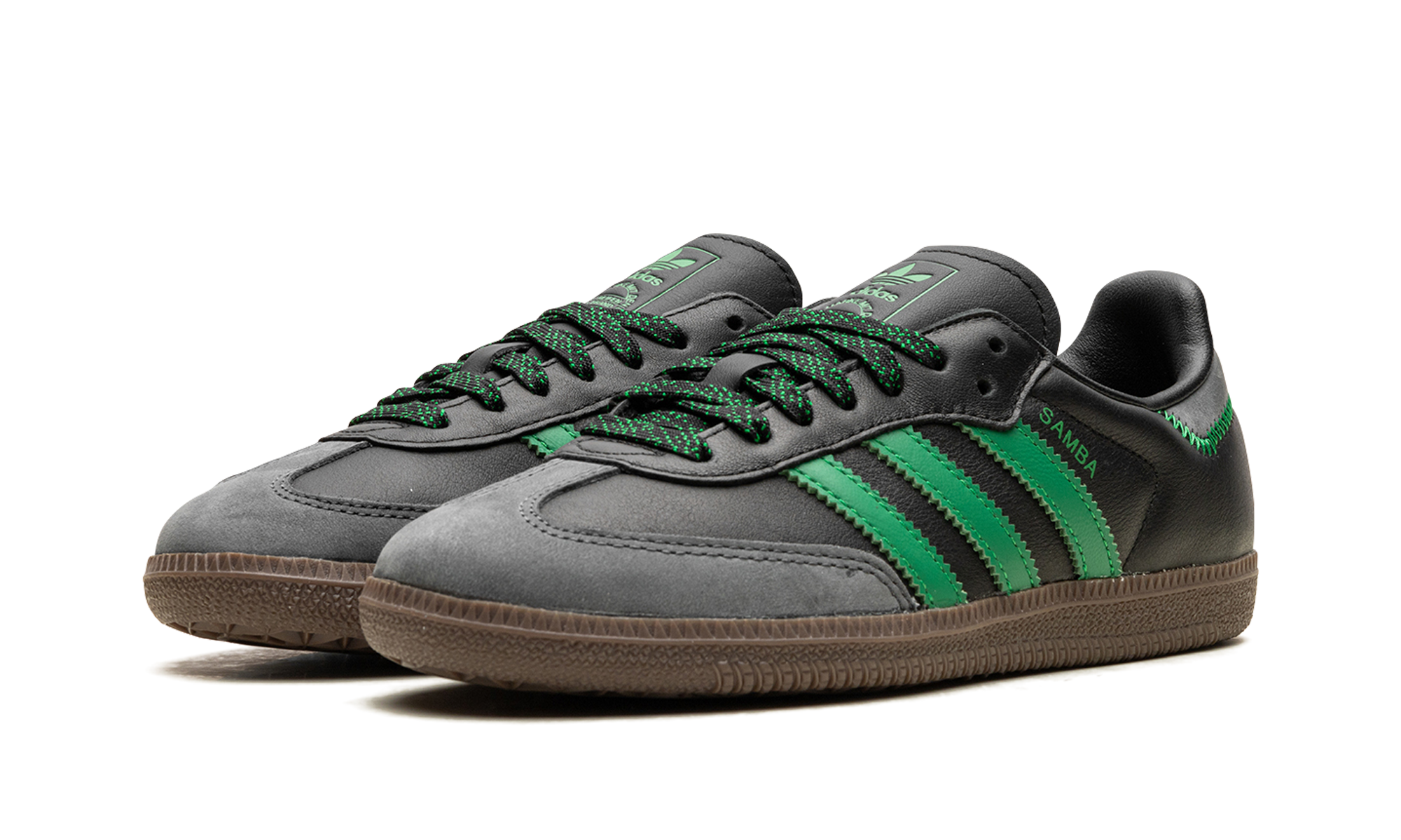 Adidas Samba Og WMNS Black Green Ie6520