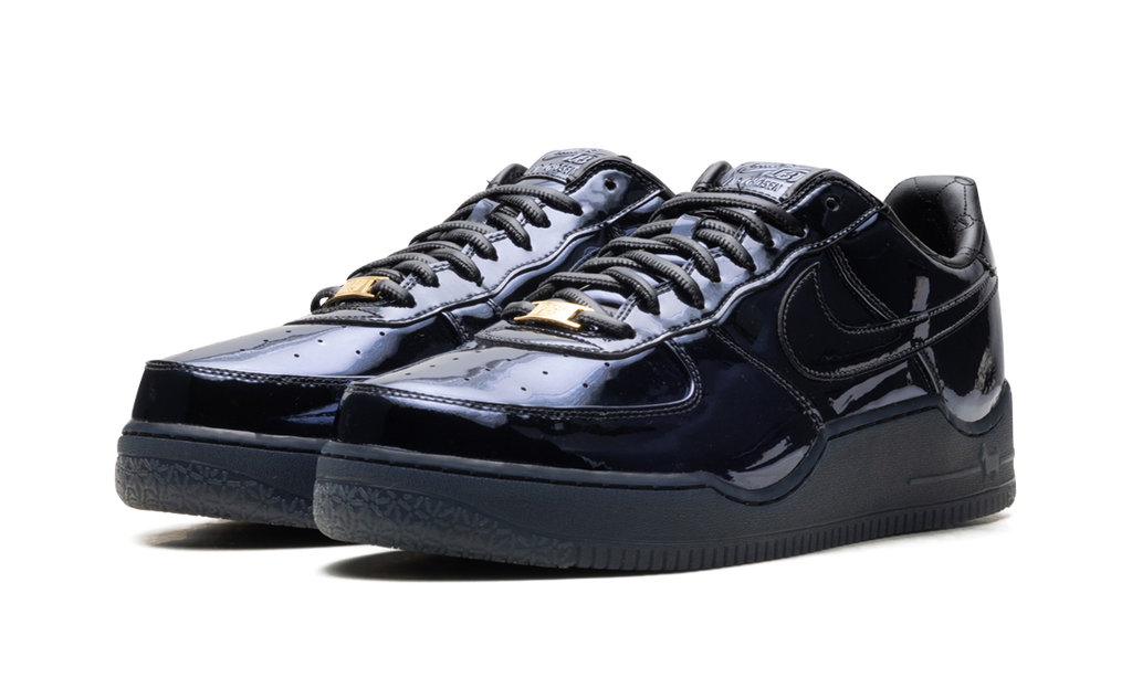 Nike Air Force 1 Low LeBron James Black Patent IO6129 001