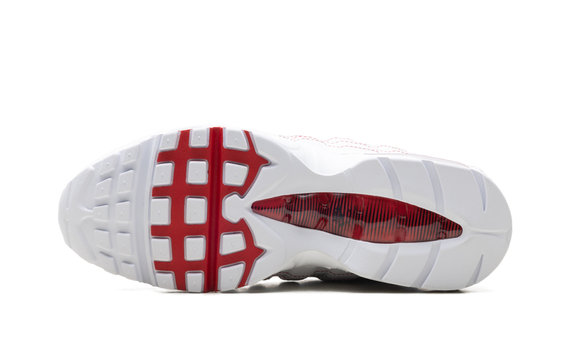 Nike Air Max 95 OG Big Bubble White University Red IB7936 100