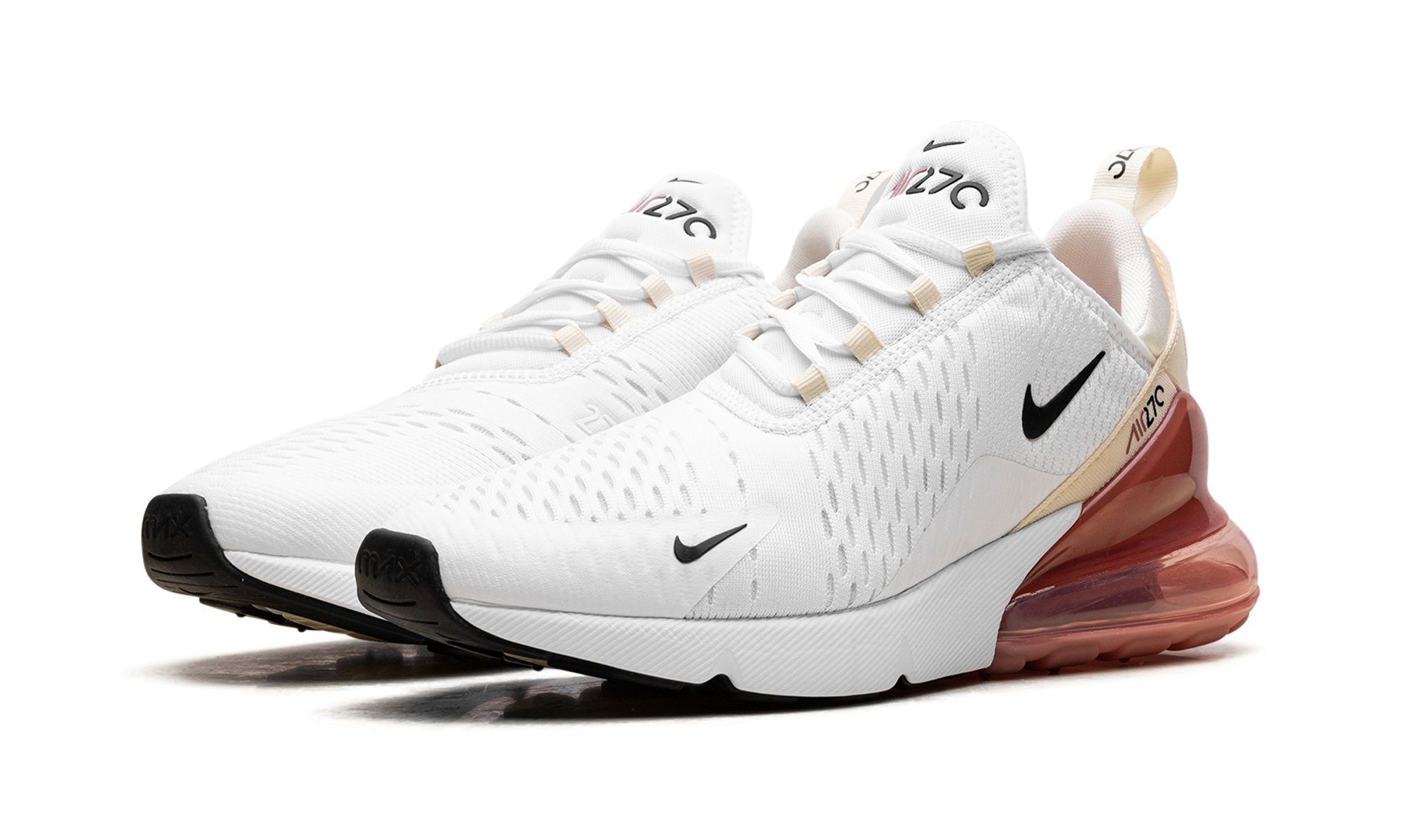 Nike AIR MAX 270 WMNS White Pale Ivory Muslin Black AH6789 123