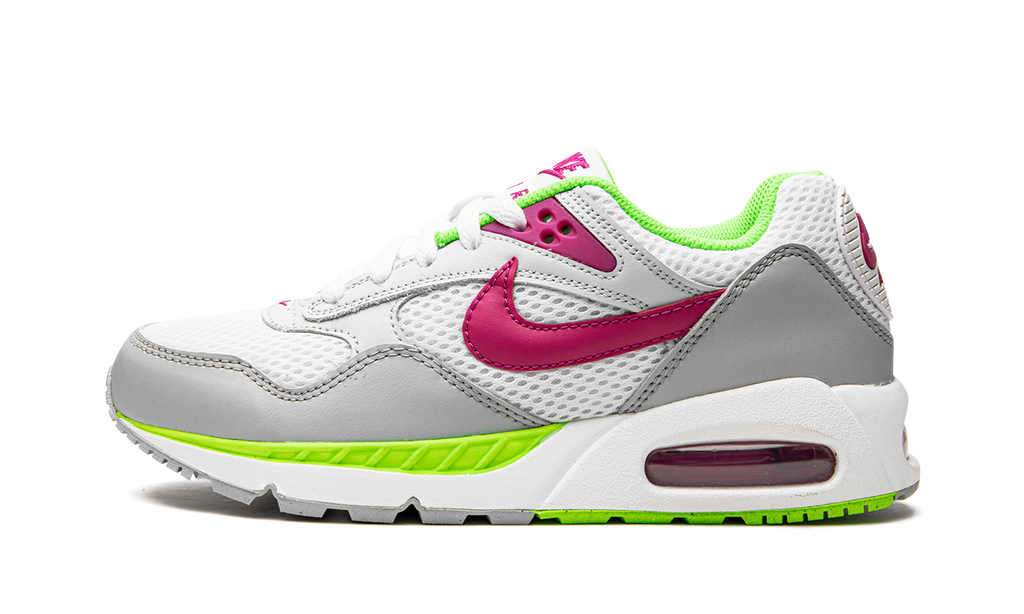 Nike AIR MAX CORRELATE MNS WMNS White Fireberry Lime Green 511417 163