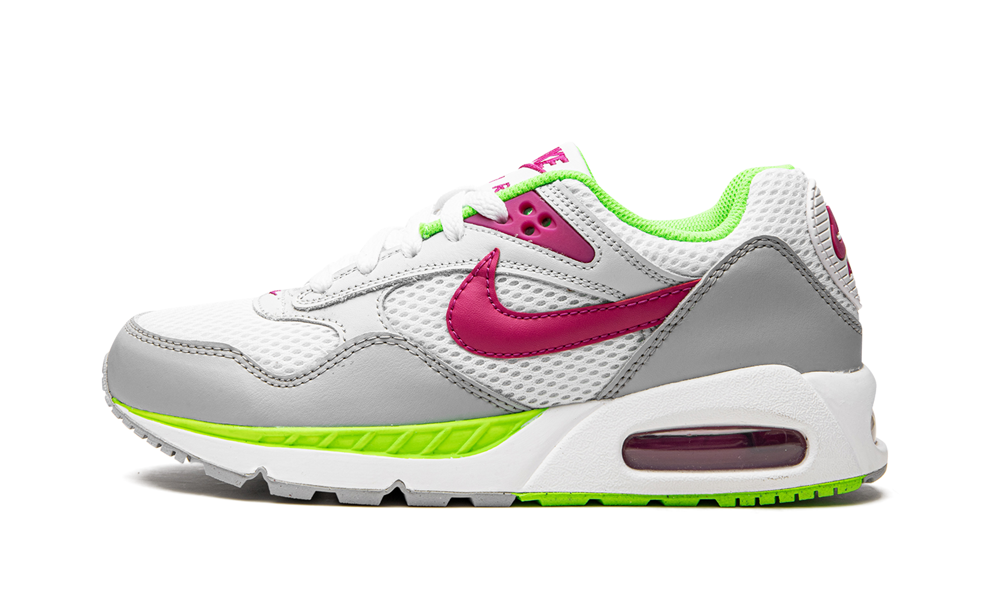 Nike AIR MAX CORRELATE MNS WMNS White Fireberry Lime Green 511417 163