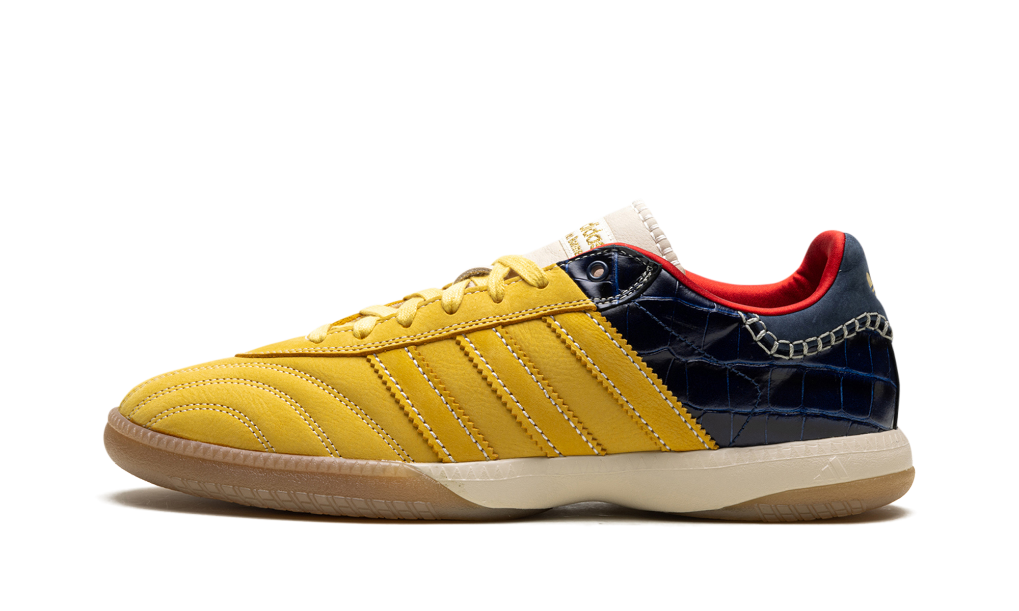 Adidas Samba Millenium Wales Bonner - Fade Gold / Navy Croc IH8407