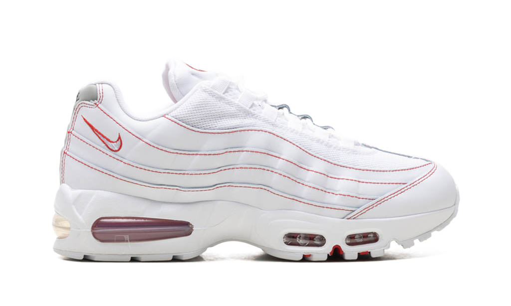 Nike Air Max 95 OG Big Bubble White University Red IB7936 100