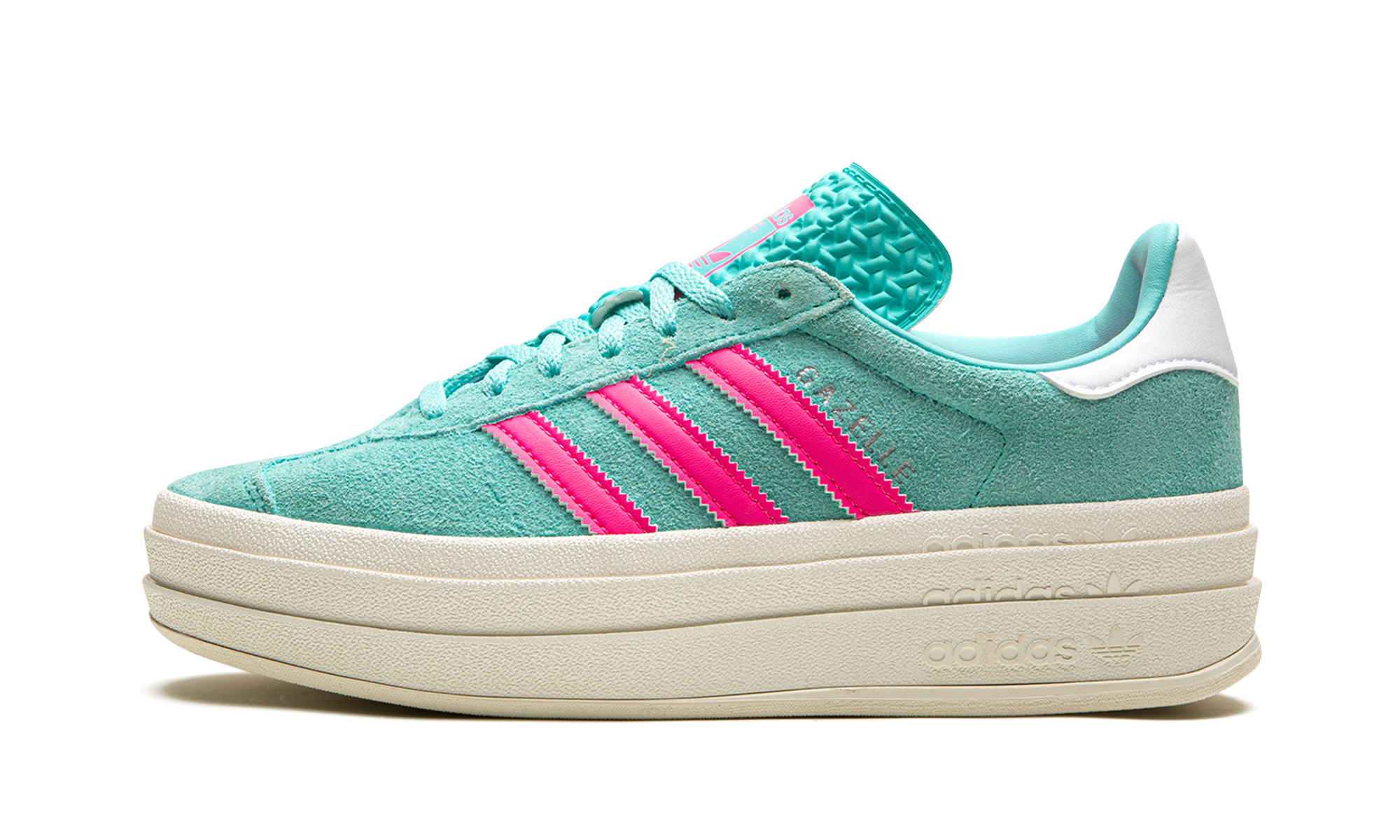 Adidas GAZELLE BOLD WMNS Flash Aqua / Lucid Pink ID7026