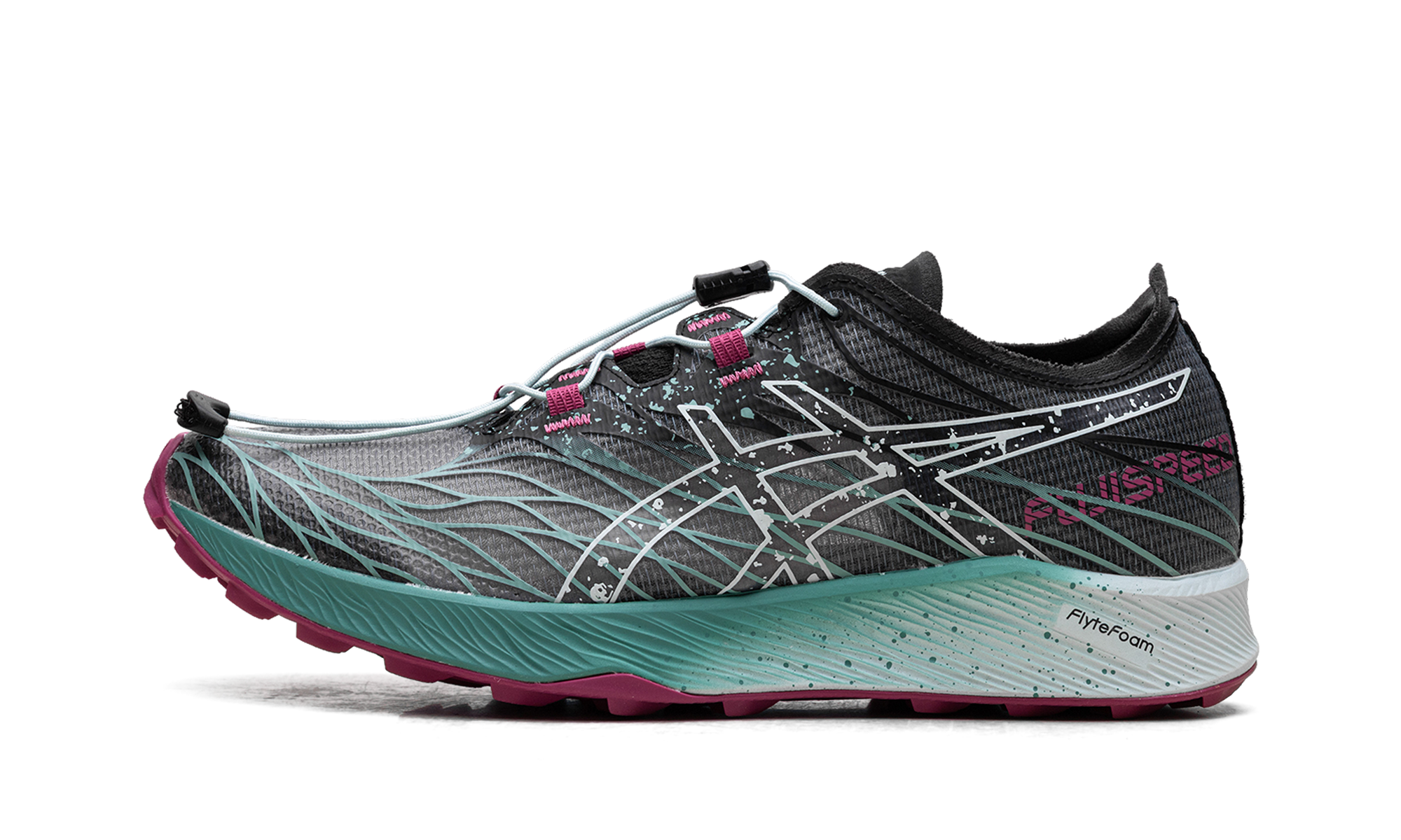 Asics FUJI SPEED WMNS BLACK SOOTHING SEA 1012B176 001