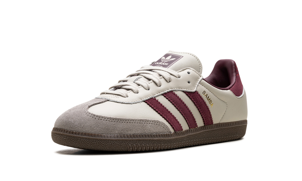 Adidas Samba OG Putty Grey Maroon ID1482