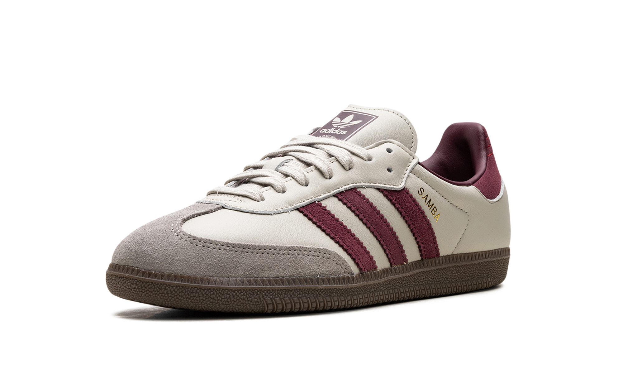 Adidas Samba OG Putty Grey Maroon ID1482